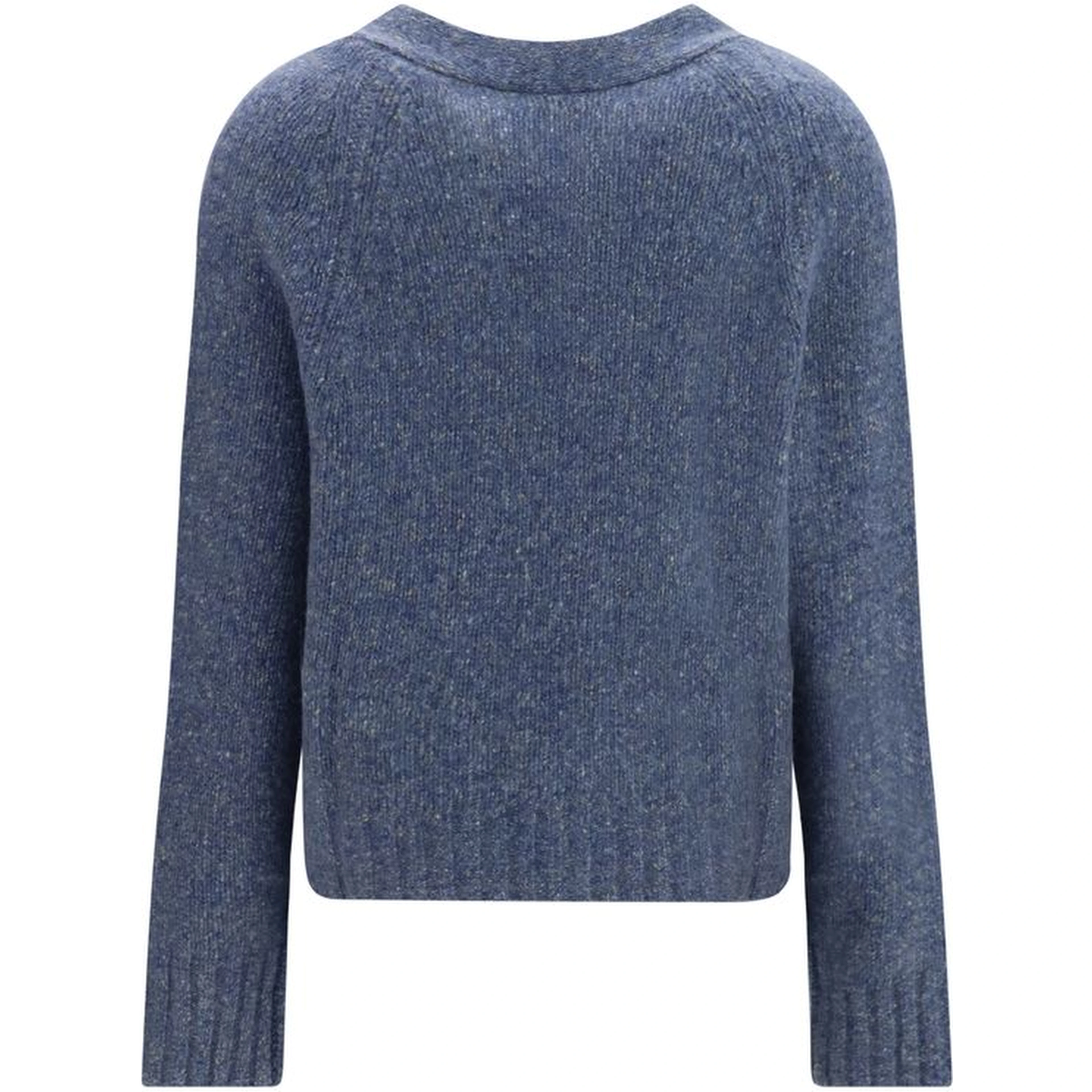 Blue Cashmere Cardigan