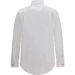 White Cotton Dress Shirt