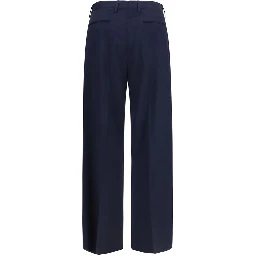 Blue Wool Oves Aries Dress Pants