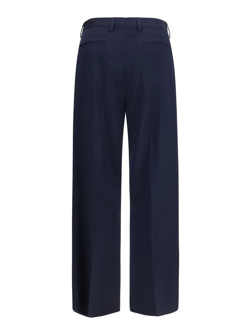 Blue Wool Oves Aries Dress Pants