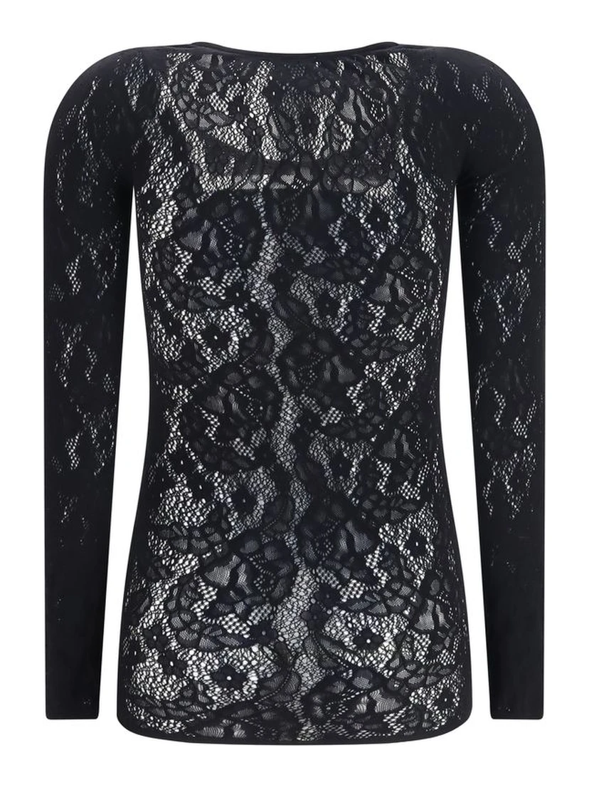Black Polyamide Shirt