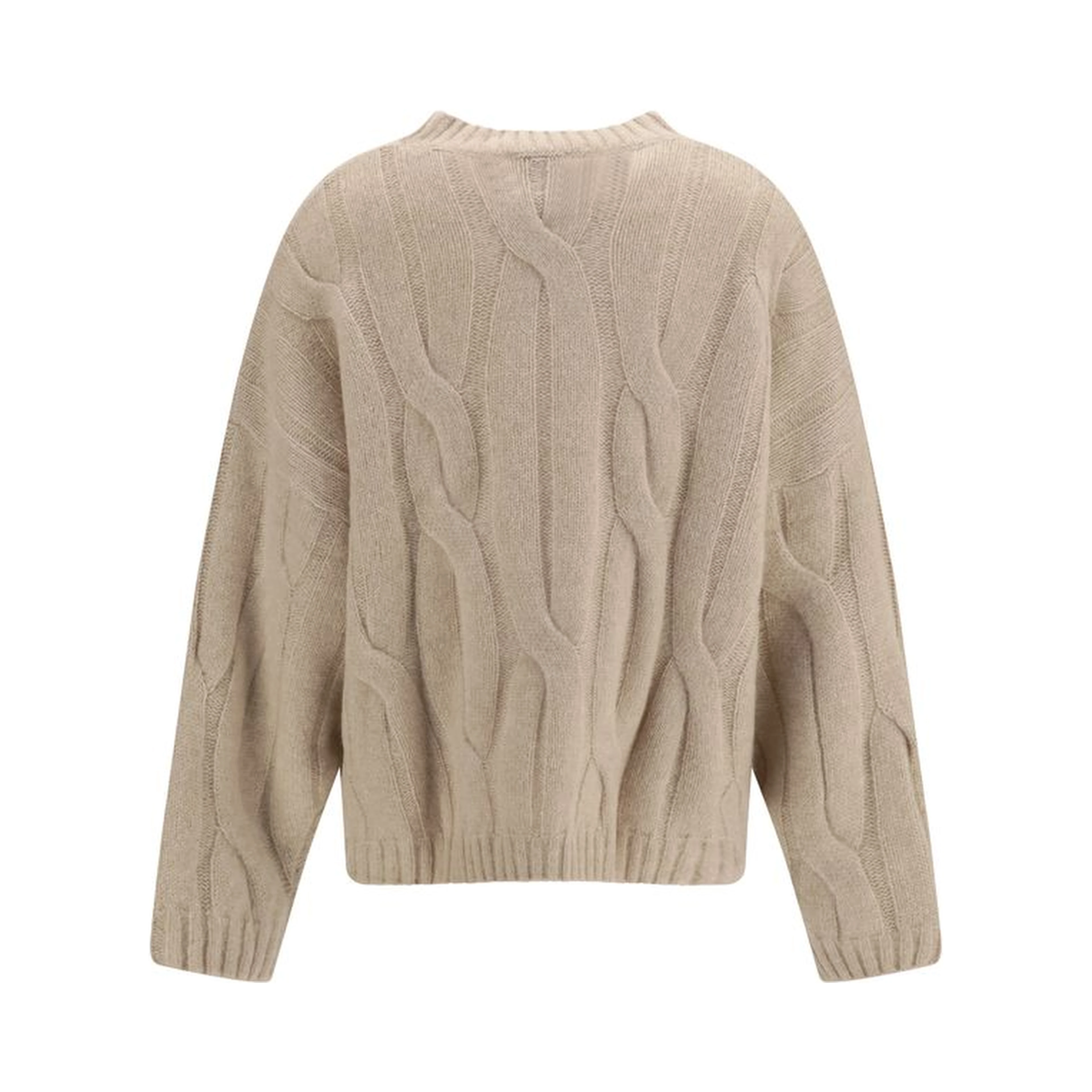 Beige Cashmere Sweater