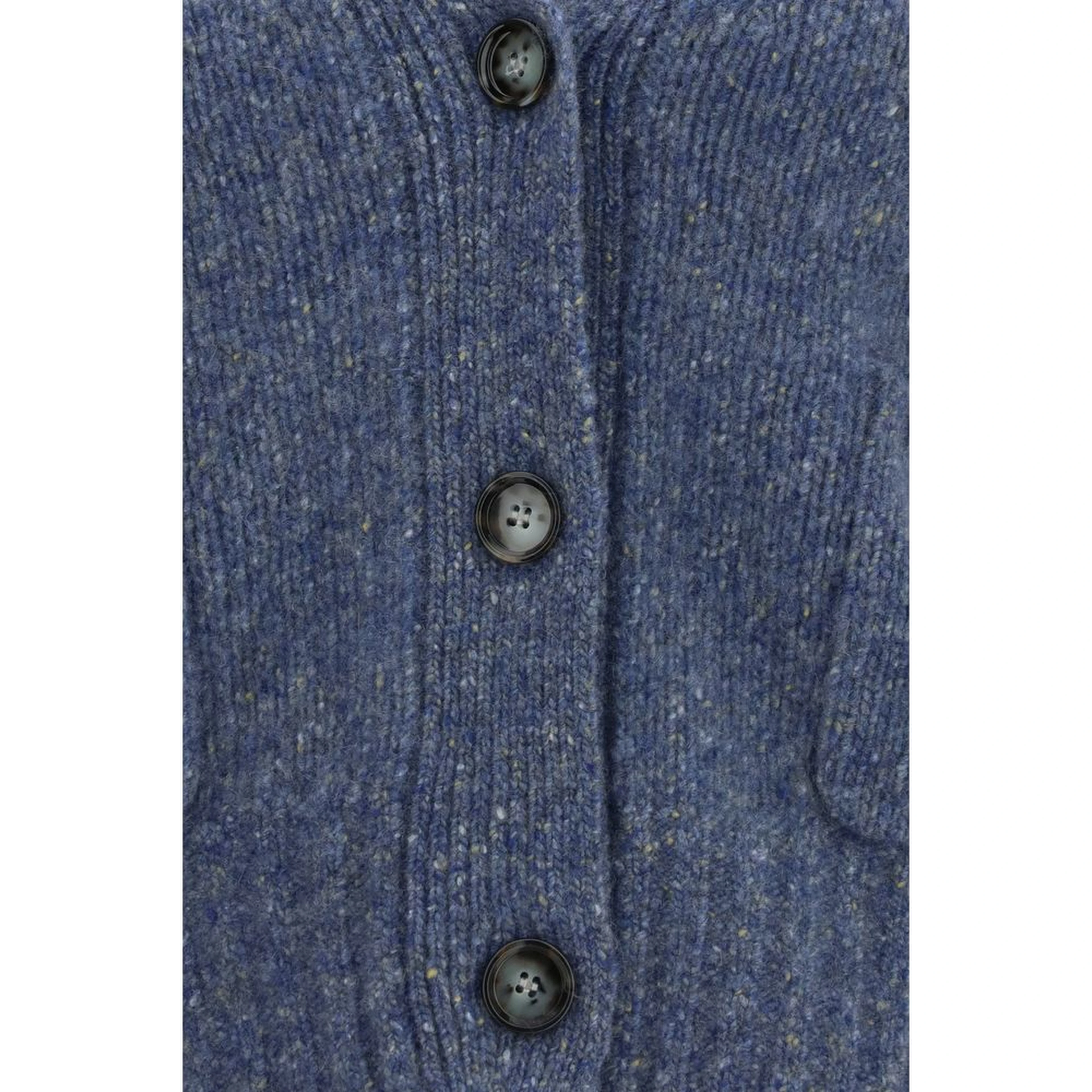 Blue Cashmere Cardigan