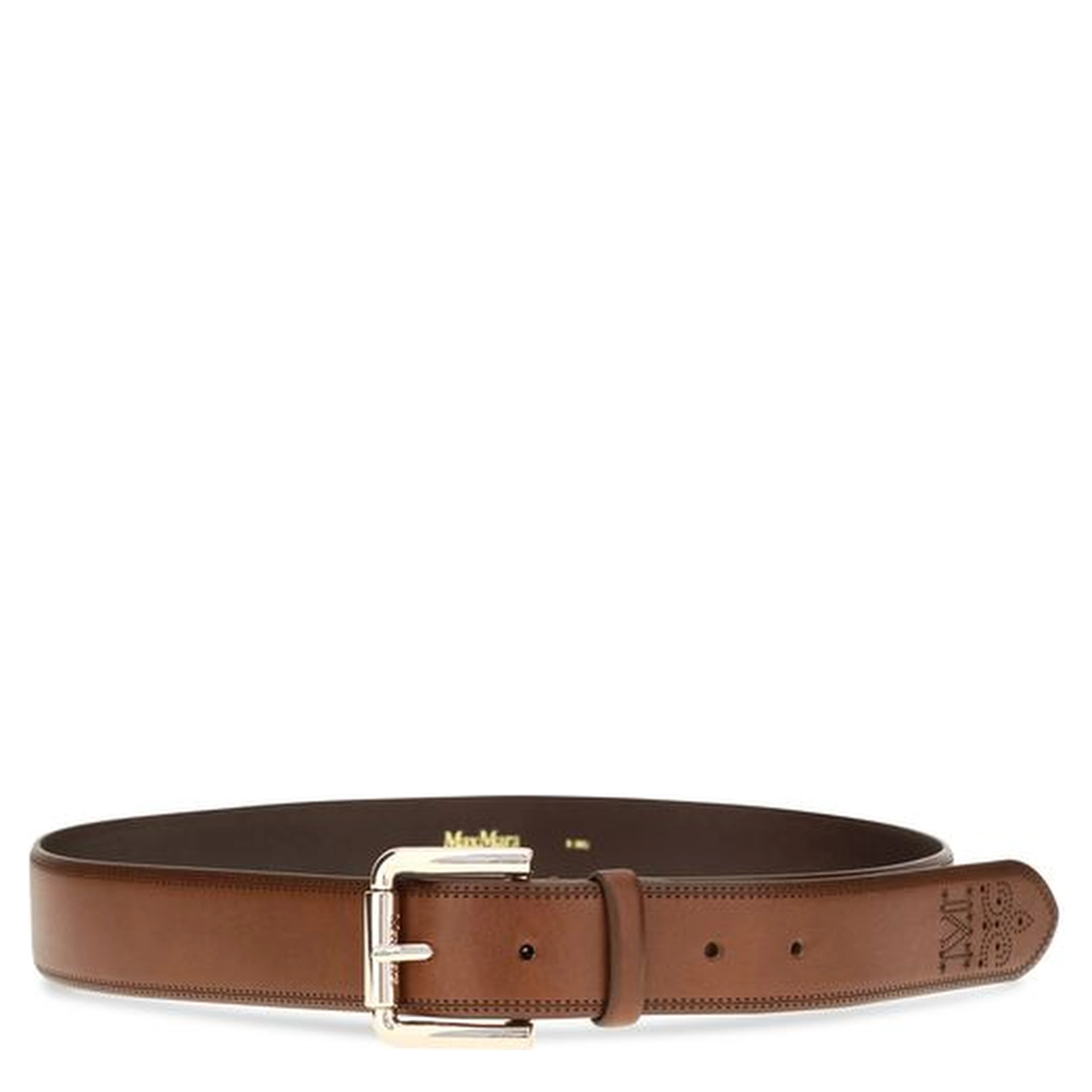 Brown Calf Leather Bos Taurus Regular Belt