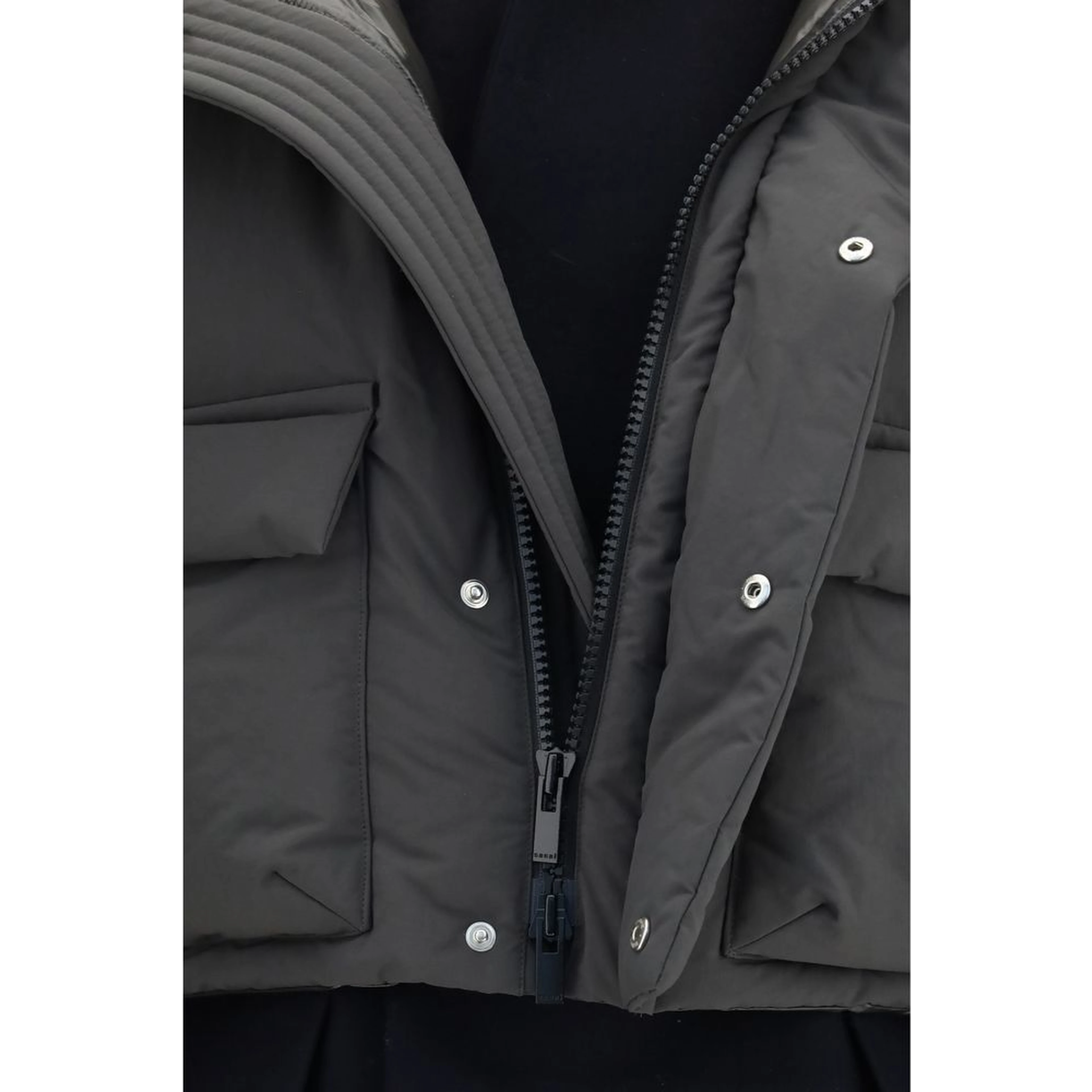 Multicolor Polyester Coat