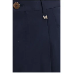 Blue Wool Oves Aries Dress Pants