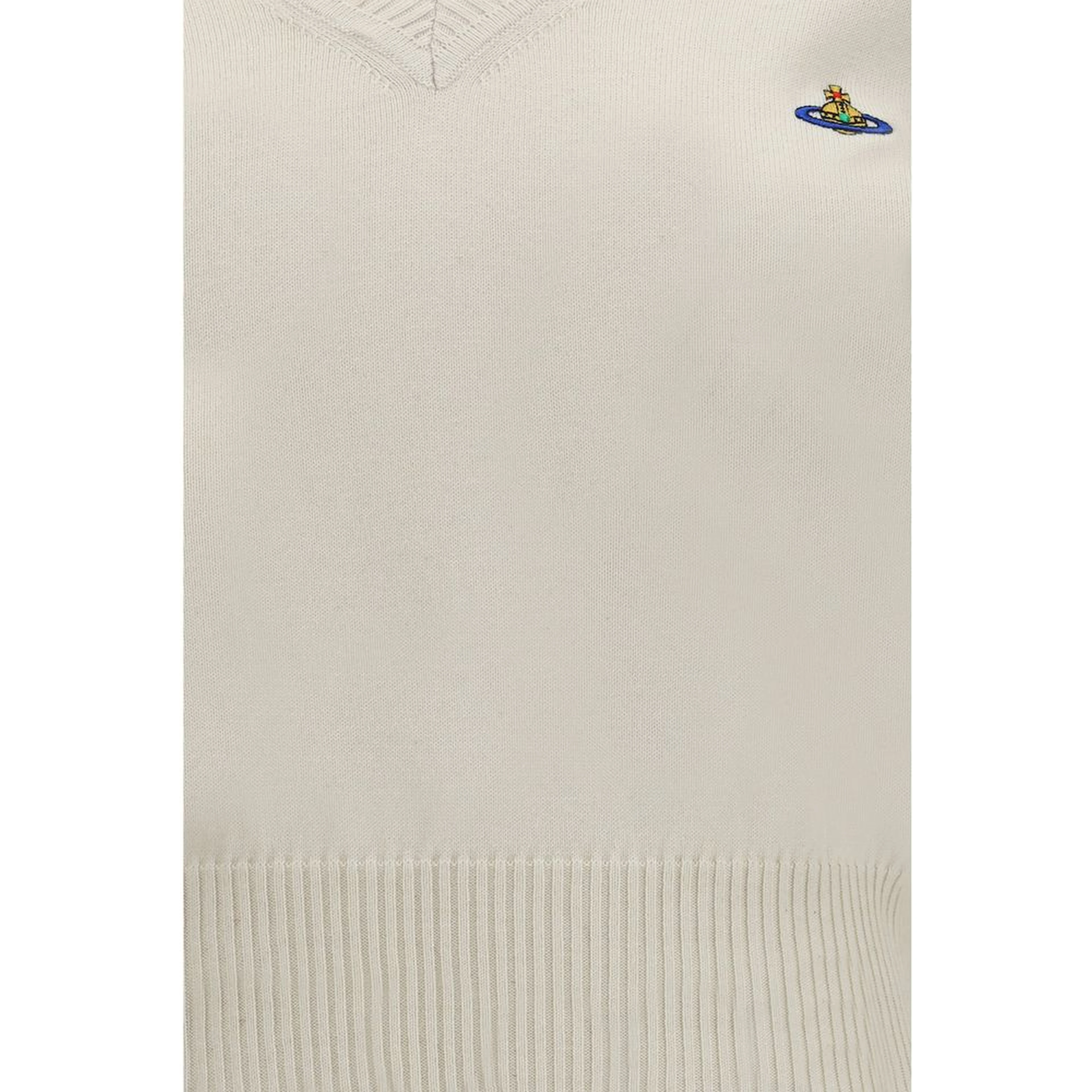 White Cotton Sweatshirt