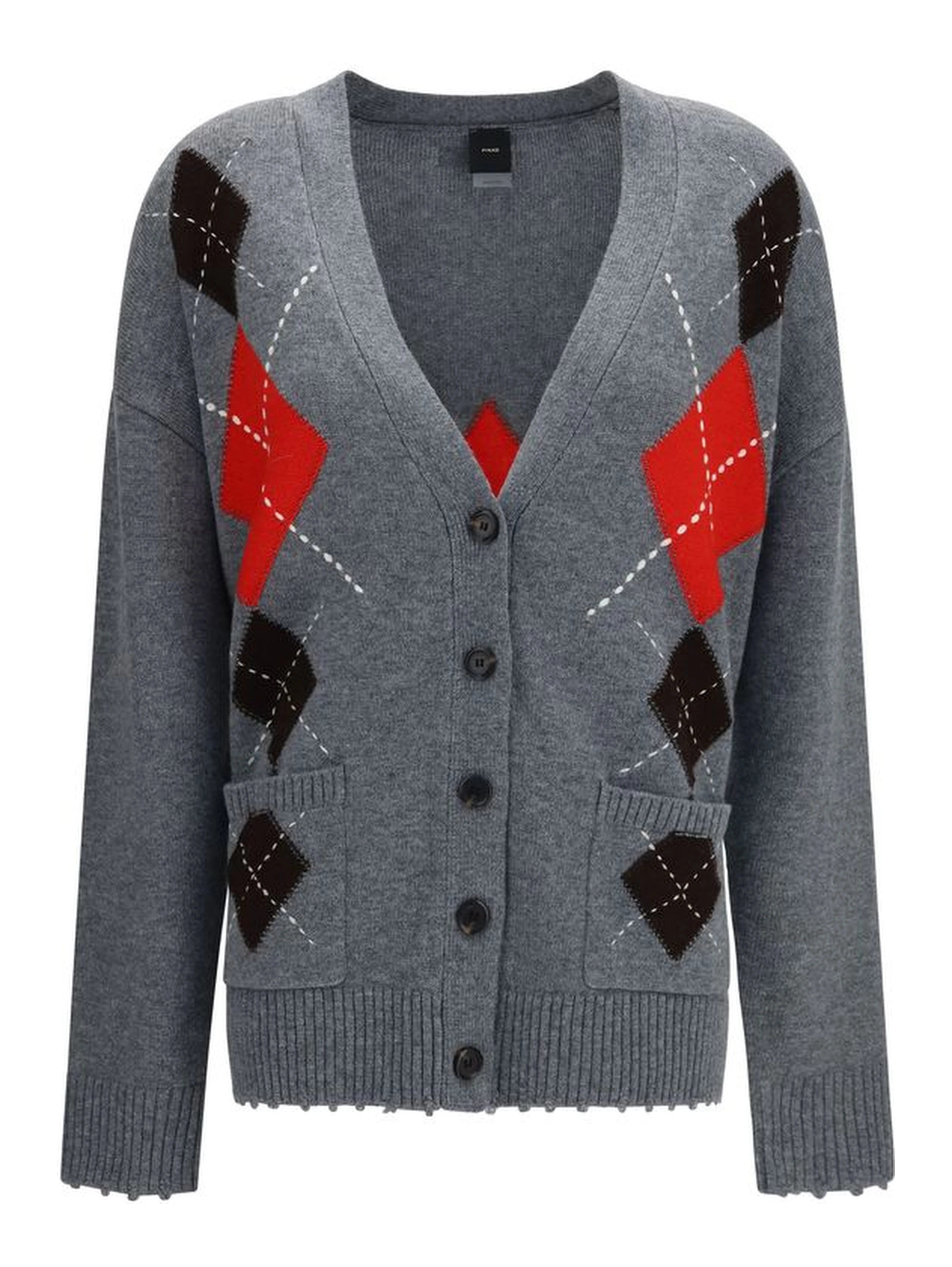 Gray Wool Oves Aries Cardigan
