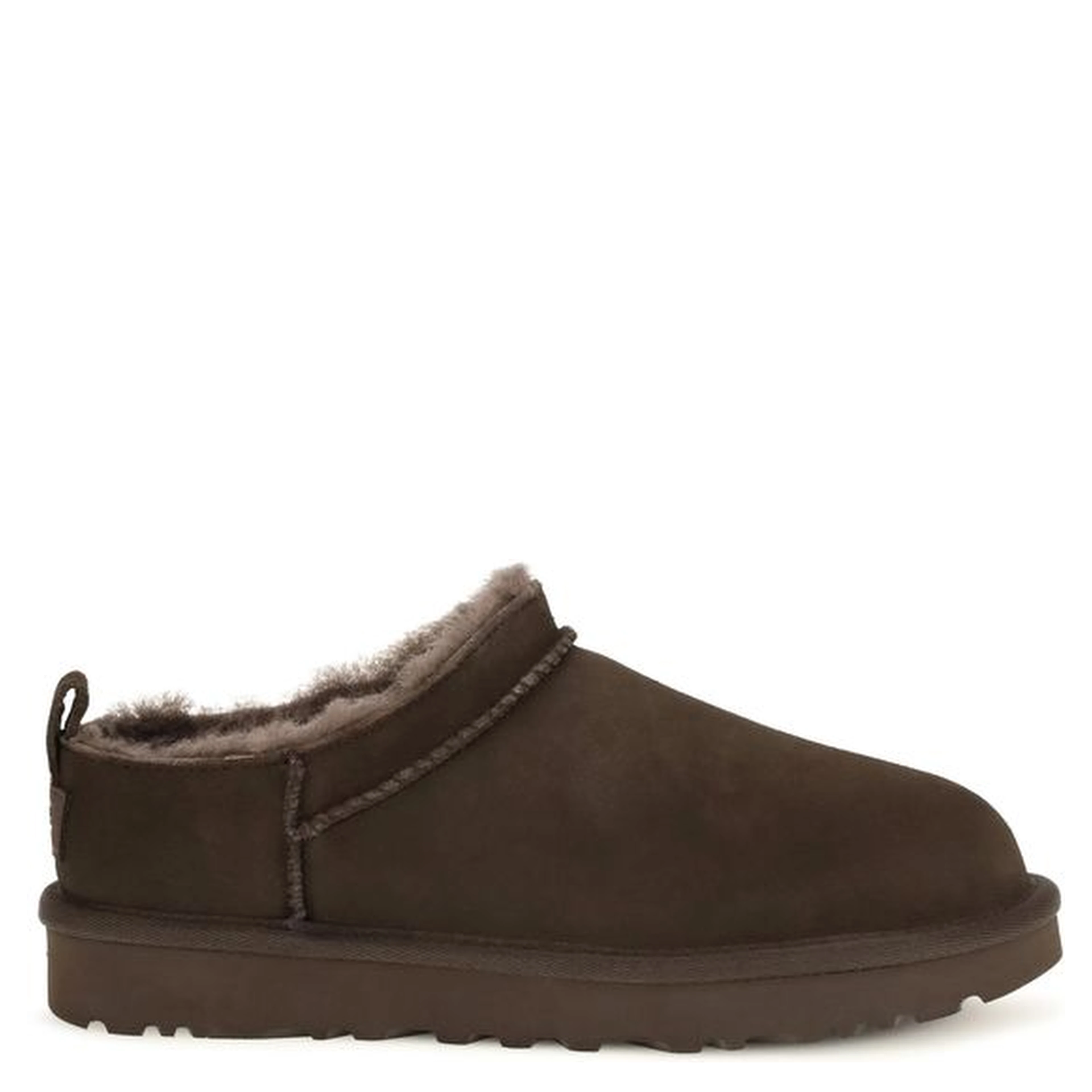 Brown Suede Leather Mules