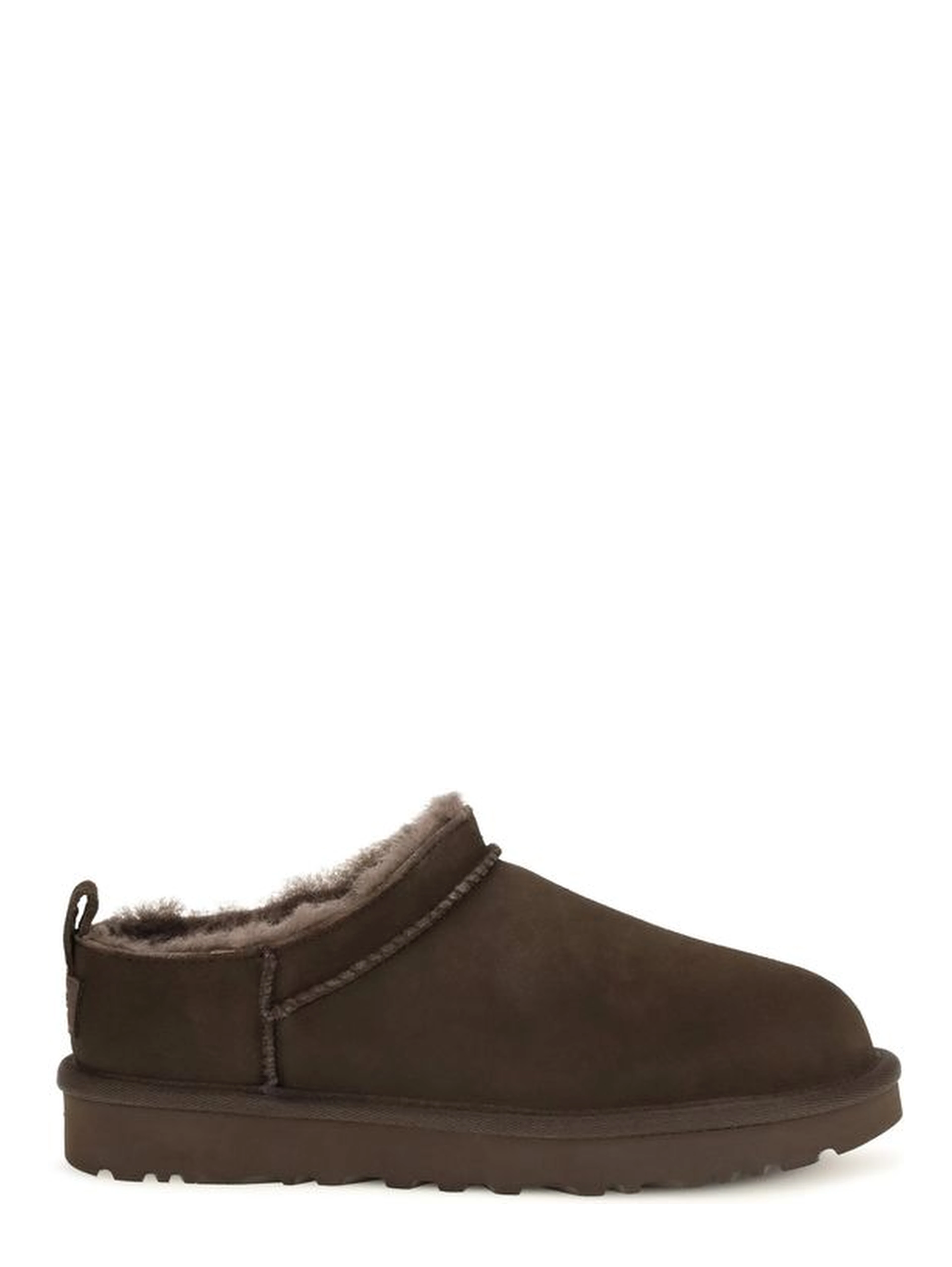 Brown Suede Leather Mules