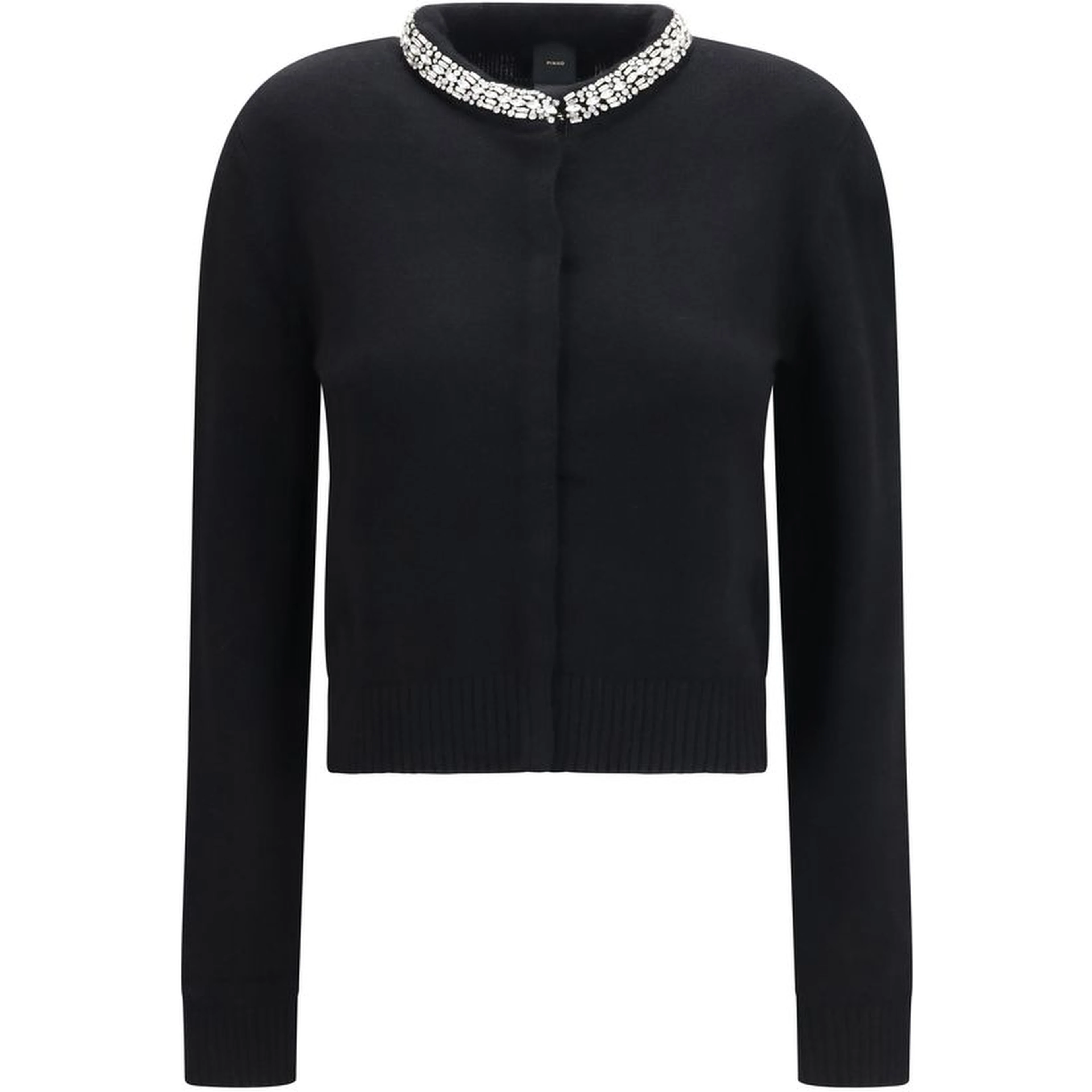Black Wool Oves Aries Cardigan