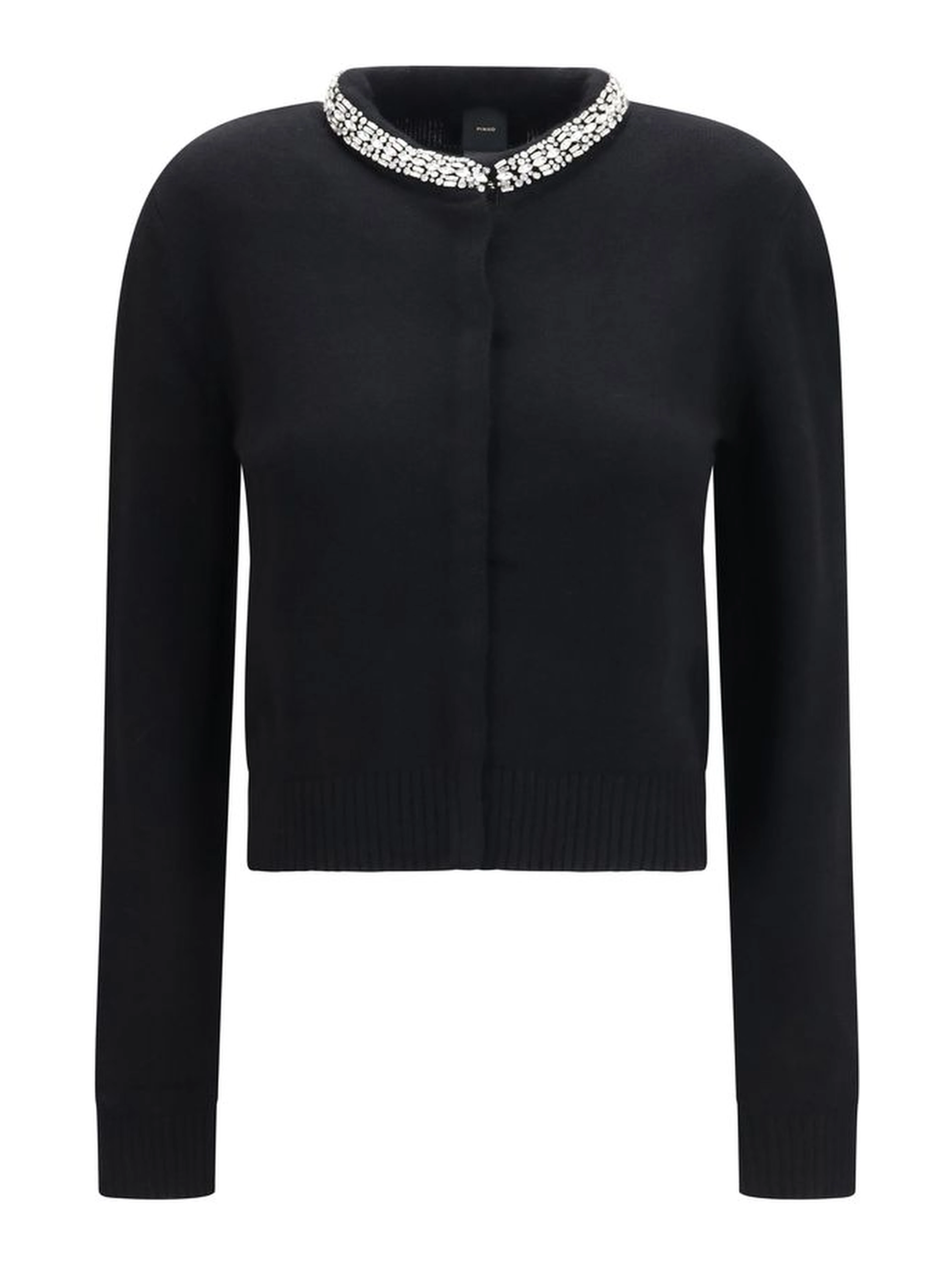 Black Wool Oves Aries Cardigan