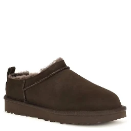 Brown Suede Leather Mules
