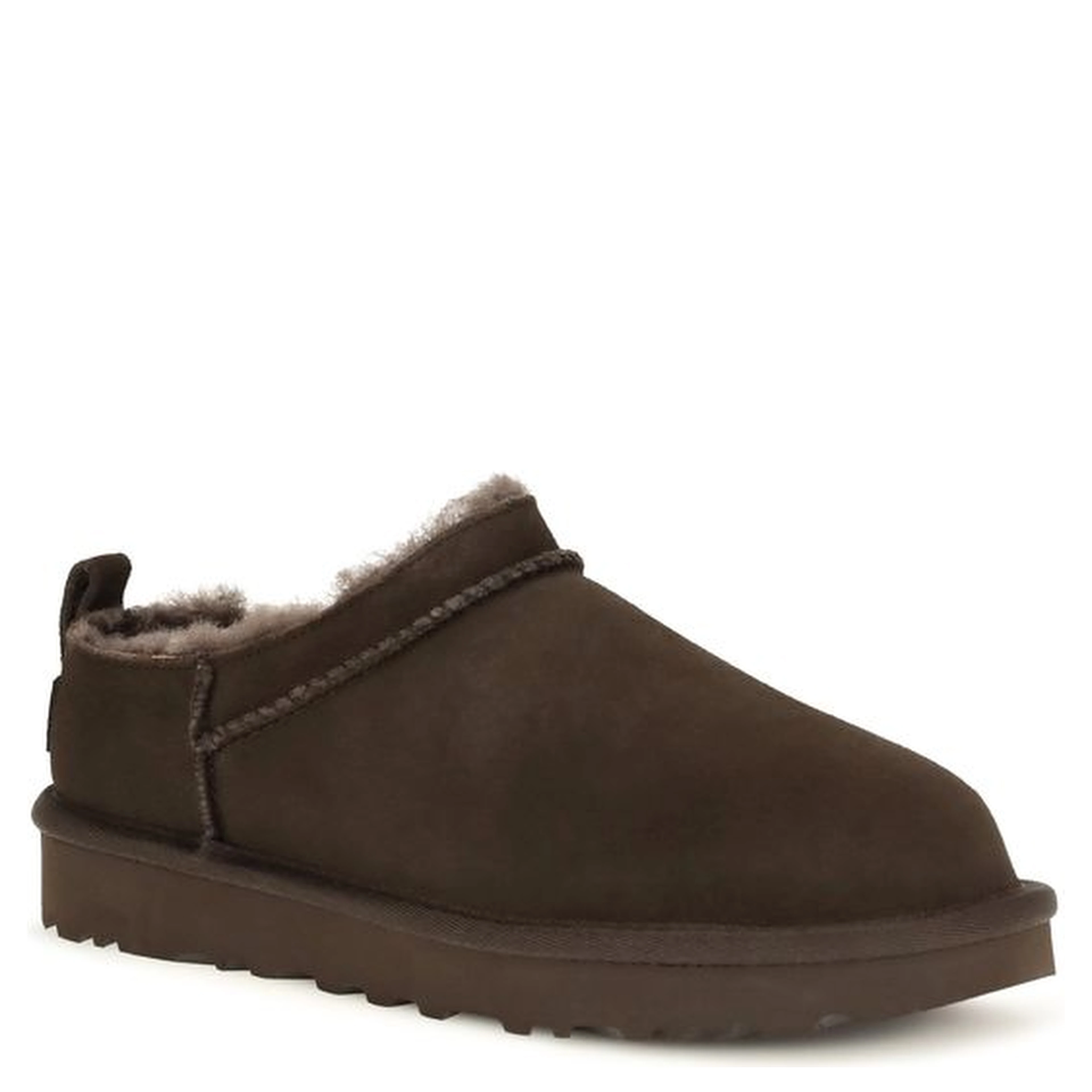 Brown Suede Leather Mules