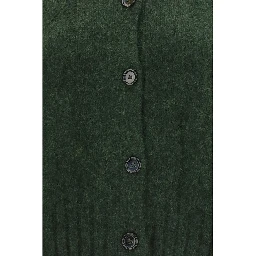 Bicolor Cashmere Cardigan