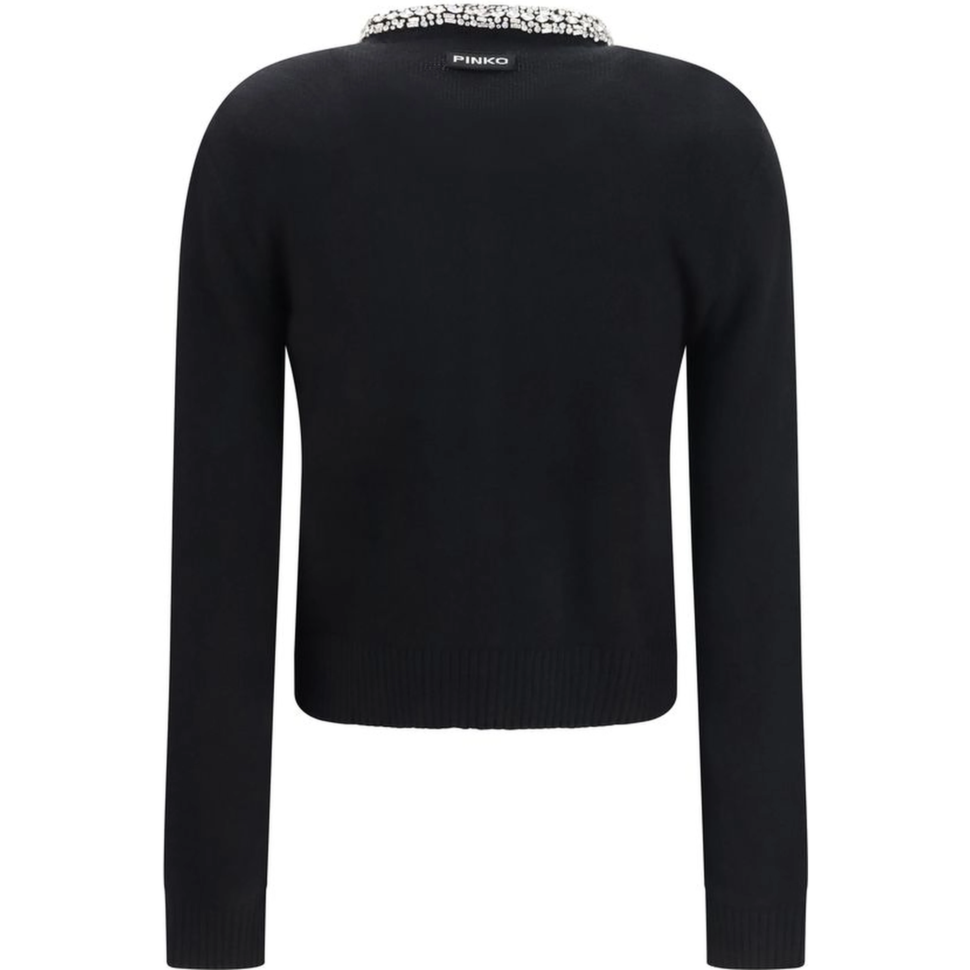 Black Wool Oves Aries Cardigan