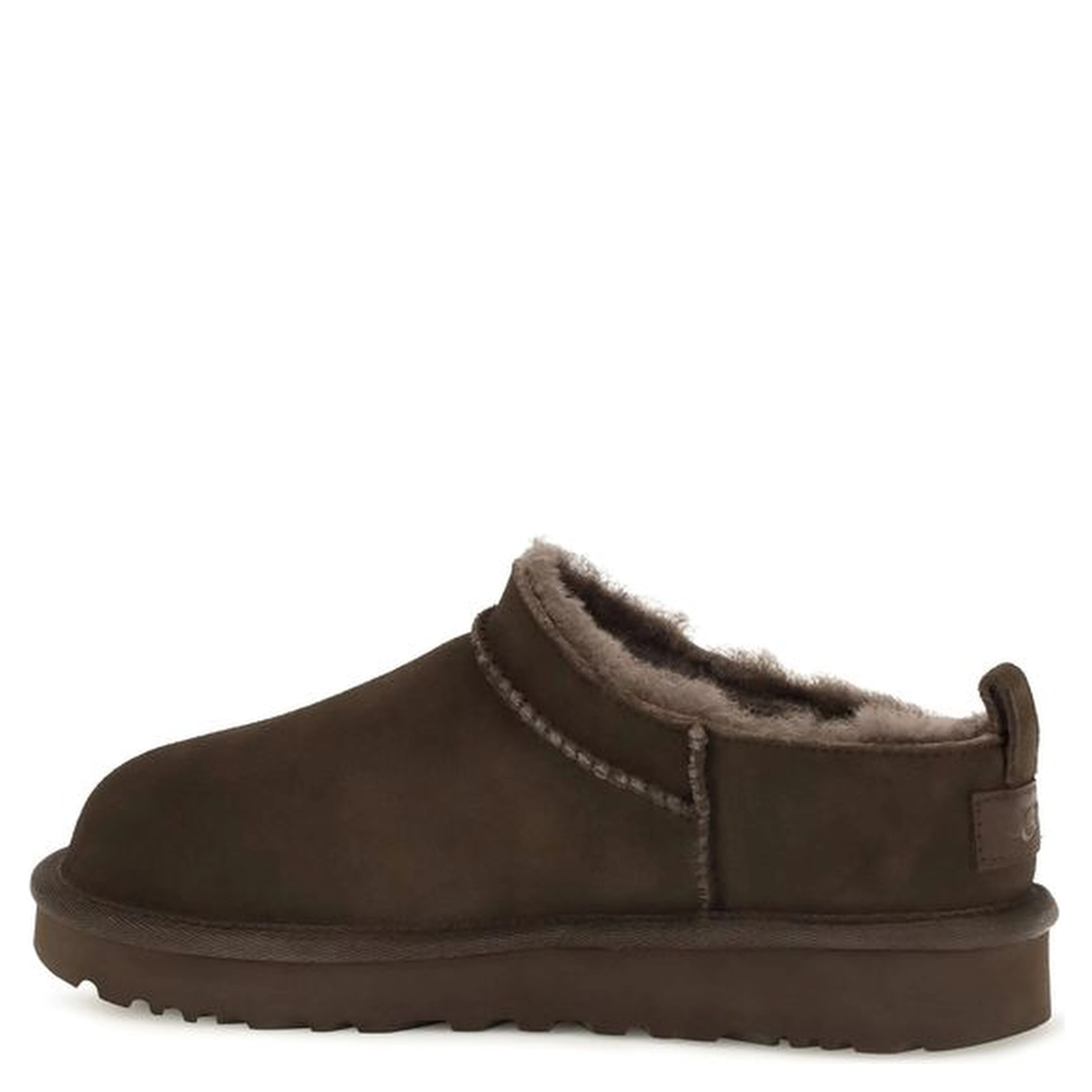 Brown Suede Leather Mules