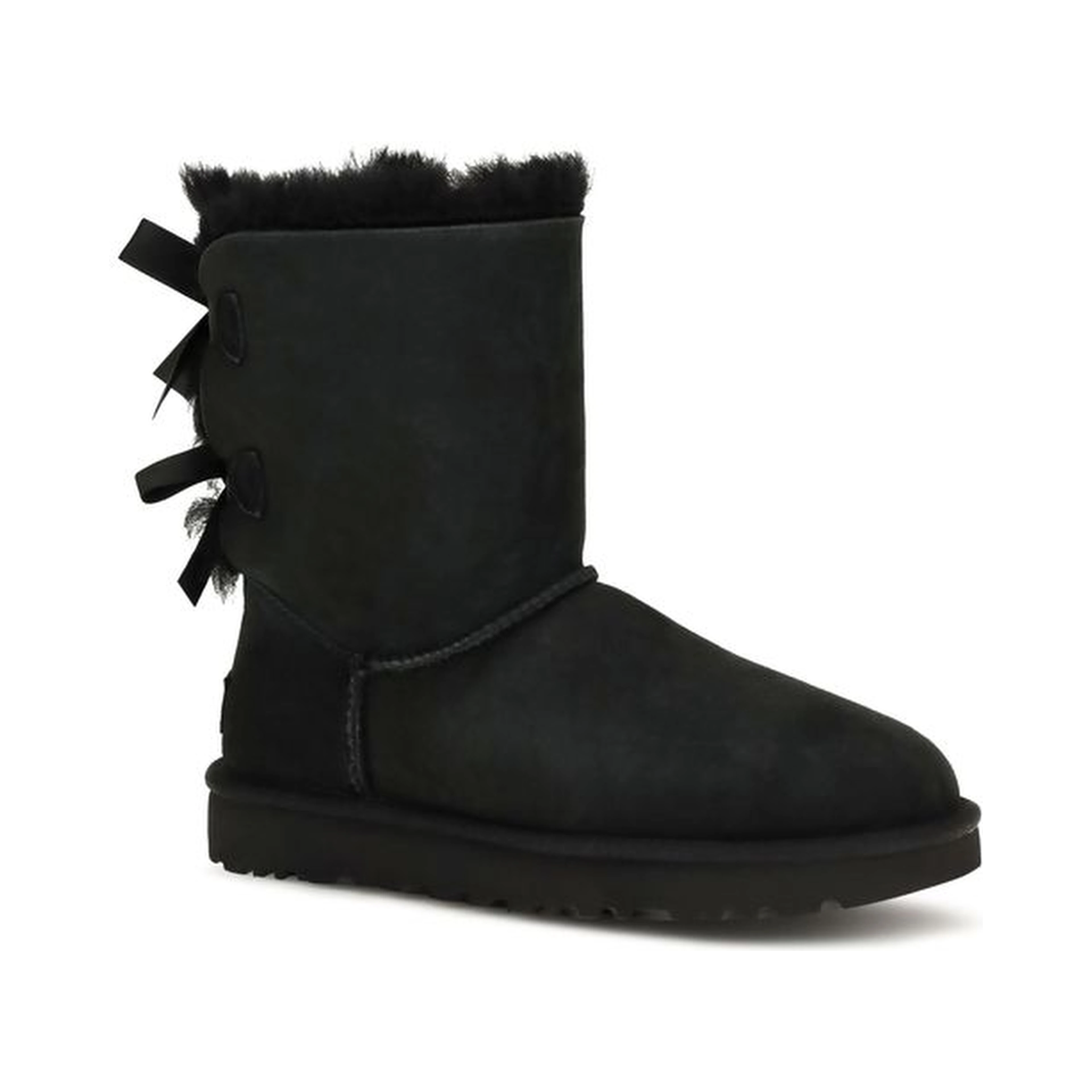 Black Calf Leather Bos Taurus Boots