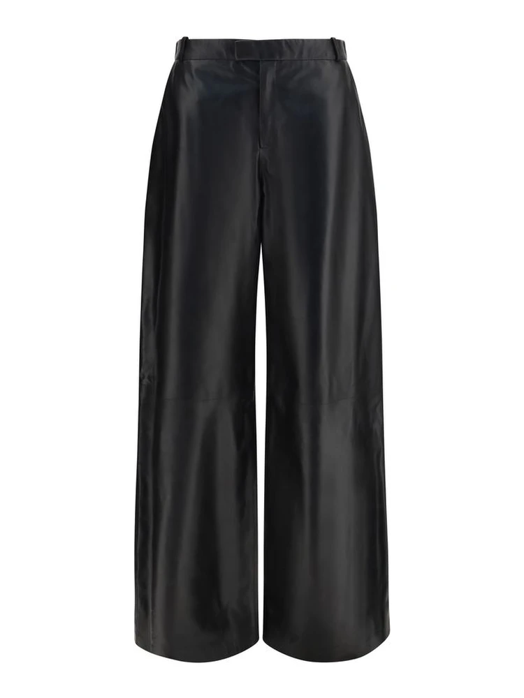 Black Leather Pants