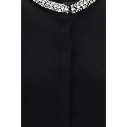 Black Wool Oves Aries Cardigan