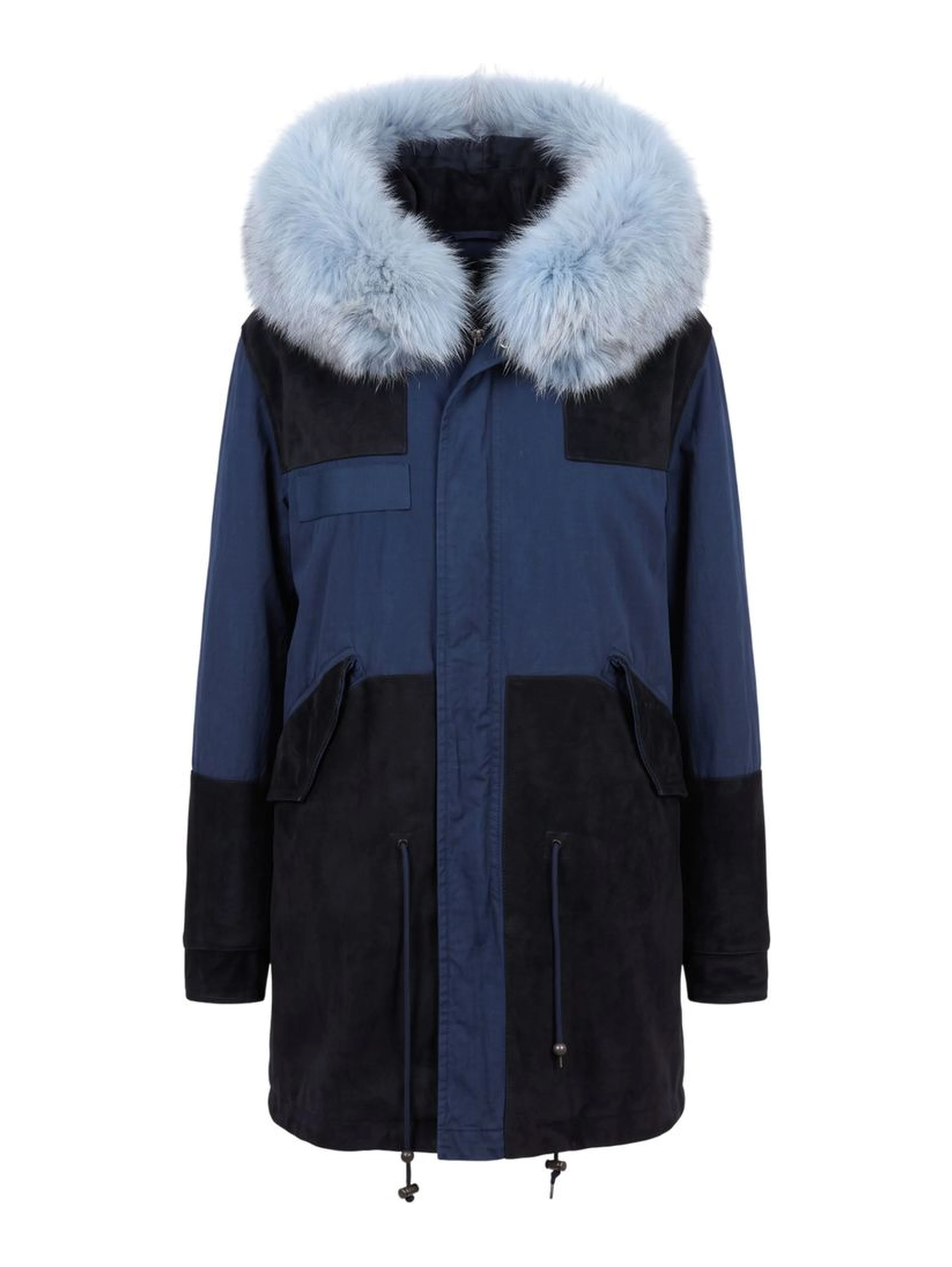 Blue Cotton Women's Jacket