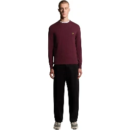 Bordeaux Cotton Sweatshirt