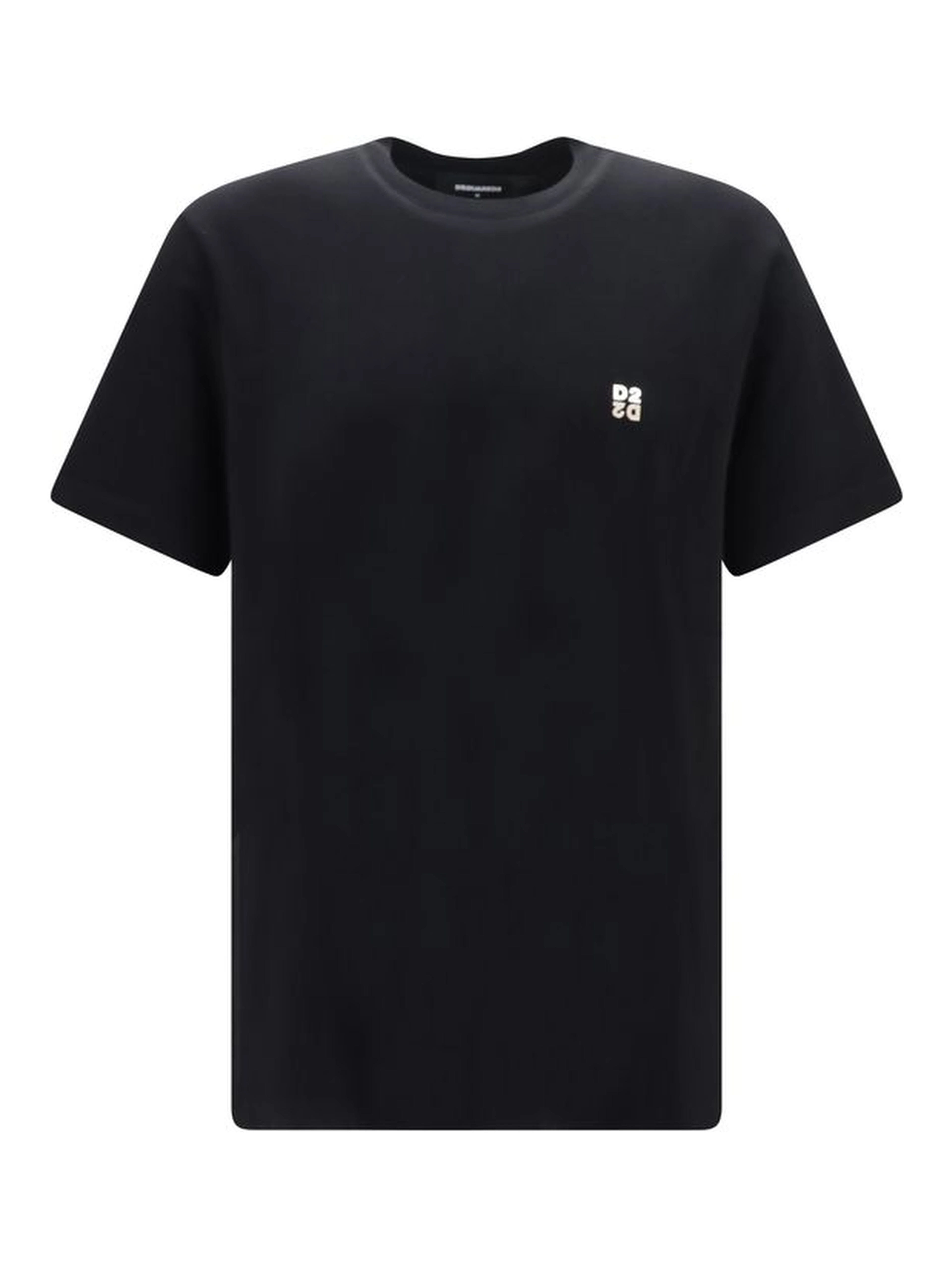 Black Cotton T-Shirt