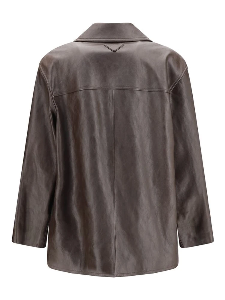 Brown Lamb Leather Leather Jacket alternative