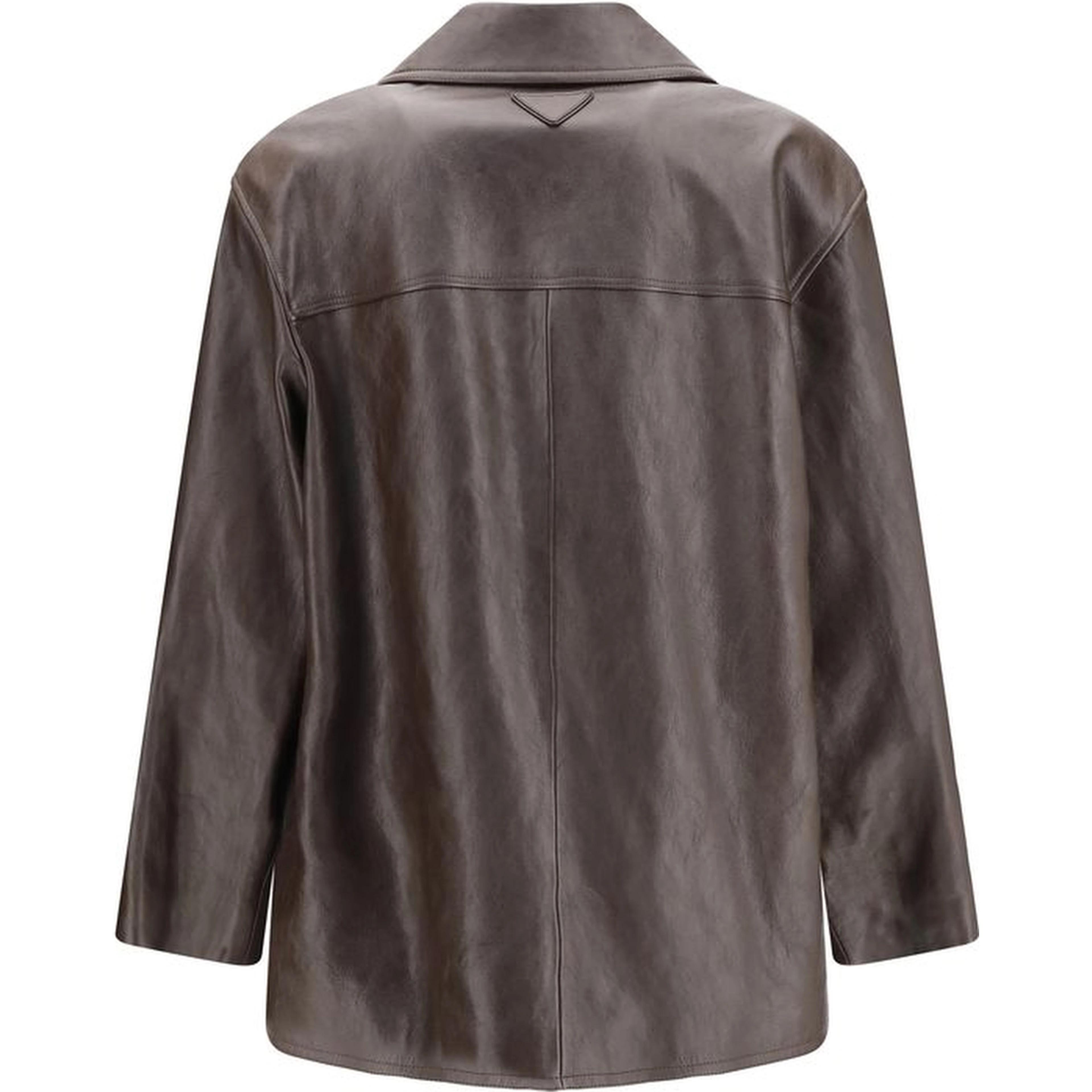 Brown Lamb Leather Leather Jacket