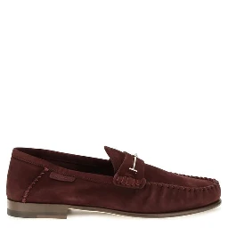 Bordeaux Calf Leather Bos Taurus Slip-On Loafers