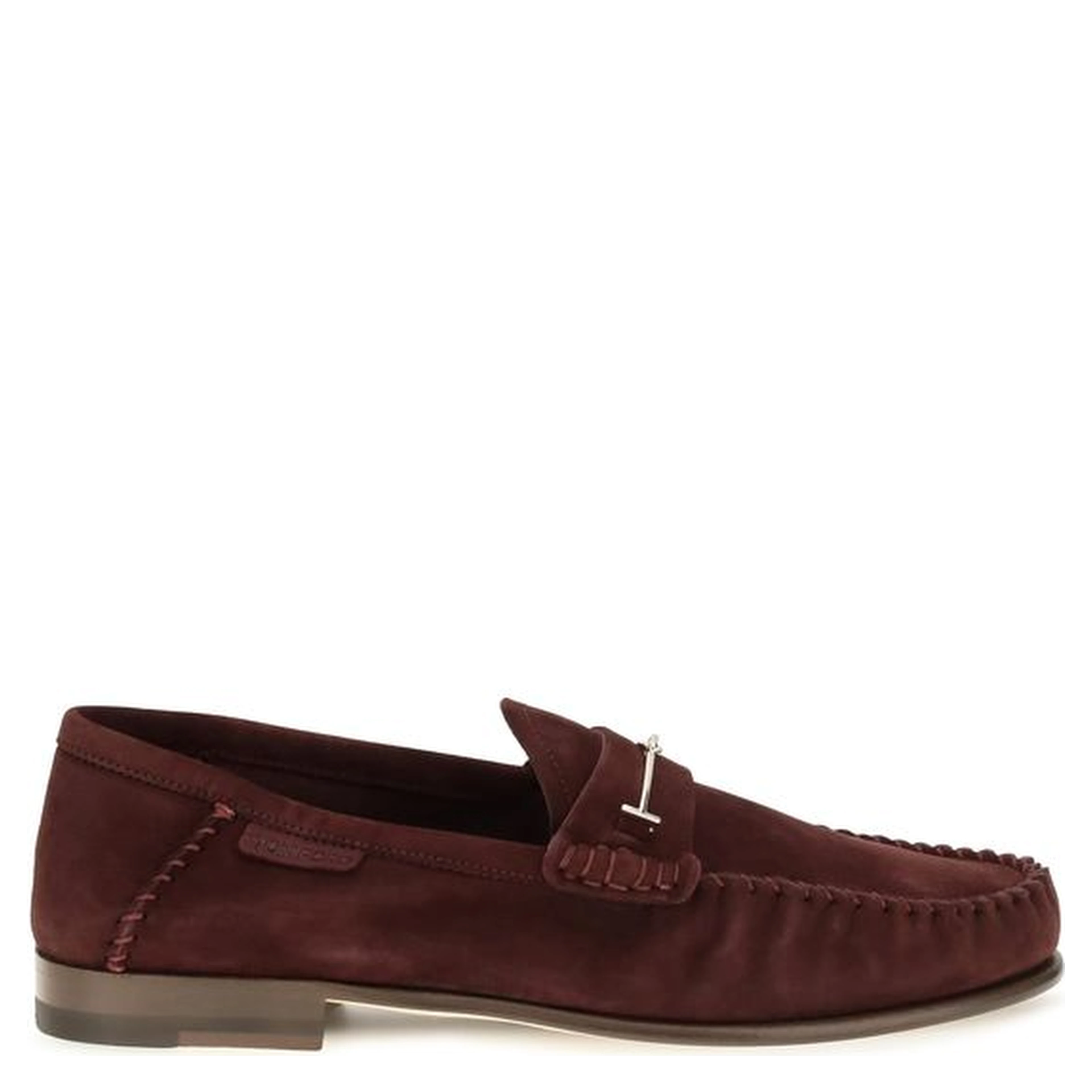 Bordeaux Calf Leather Bos Taurus Slip-On Loafers