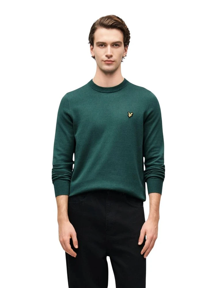 Green Cotton Sweater
