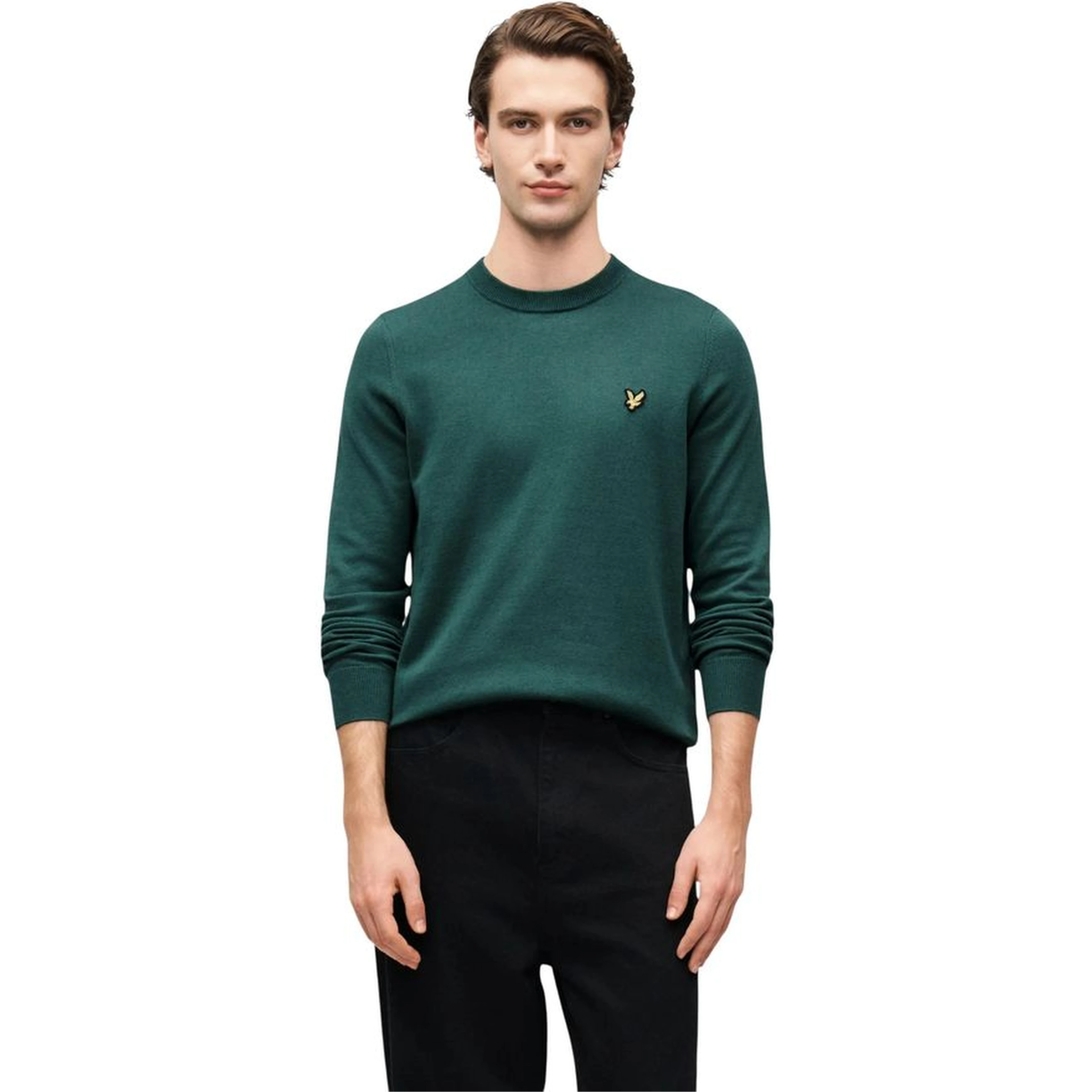 Green Cotton Sweater