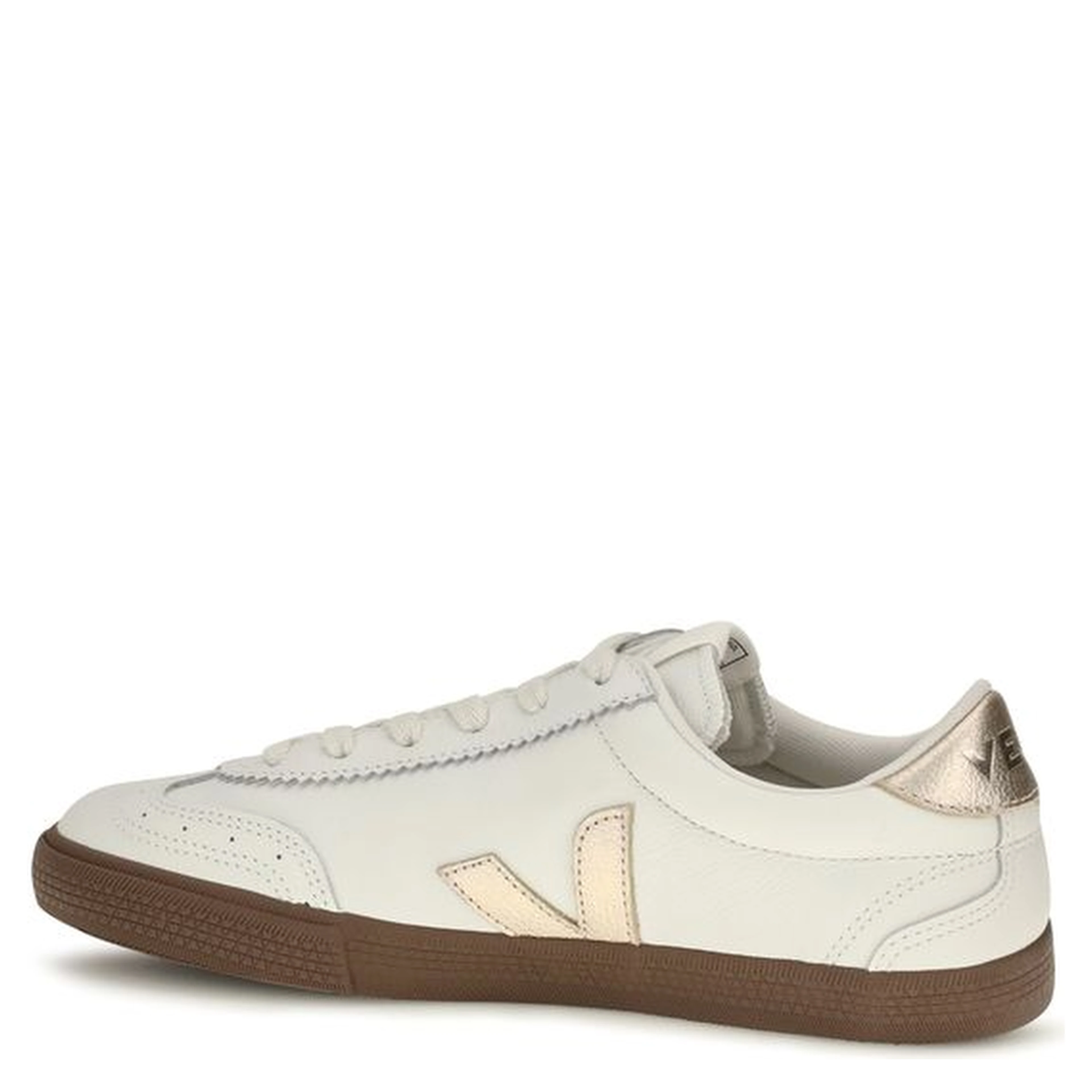 White Calf Leather Bos Taurus Low Top Sneakers