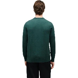 Green Cotton Sweater