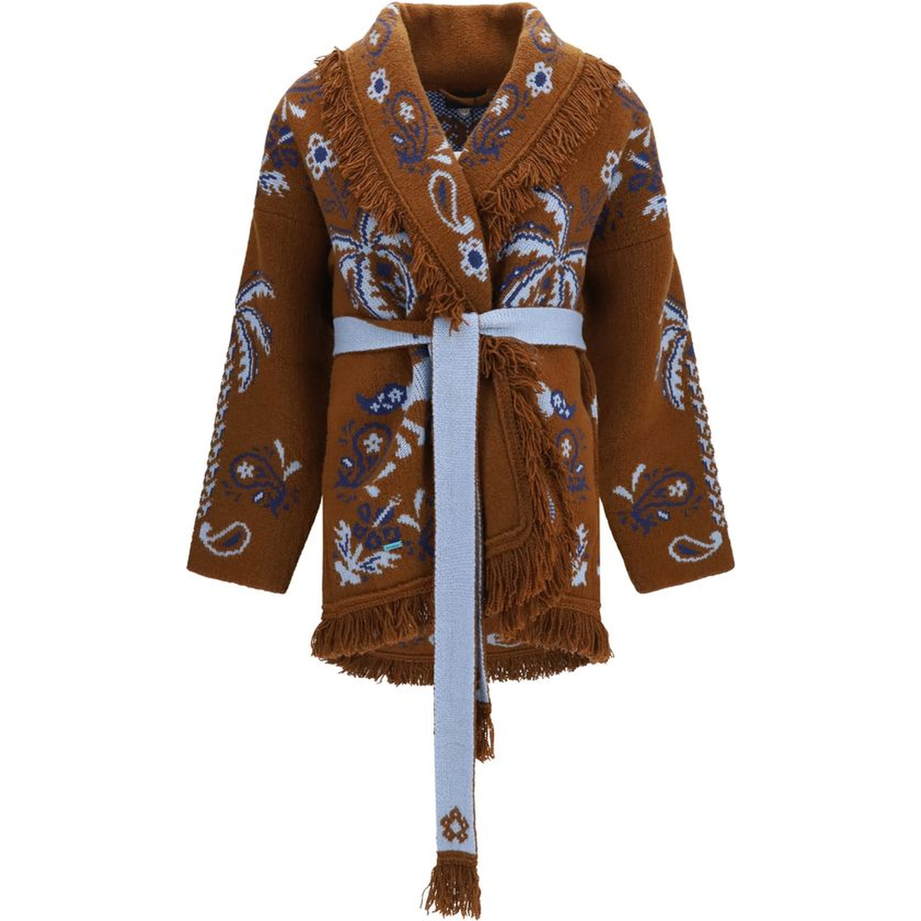 Brown Wool Oves Aries Cardigan