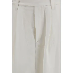 White Viscose Long Skirt