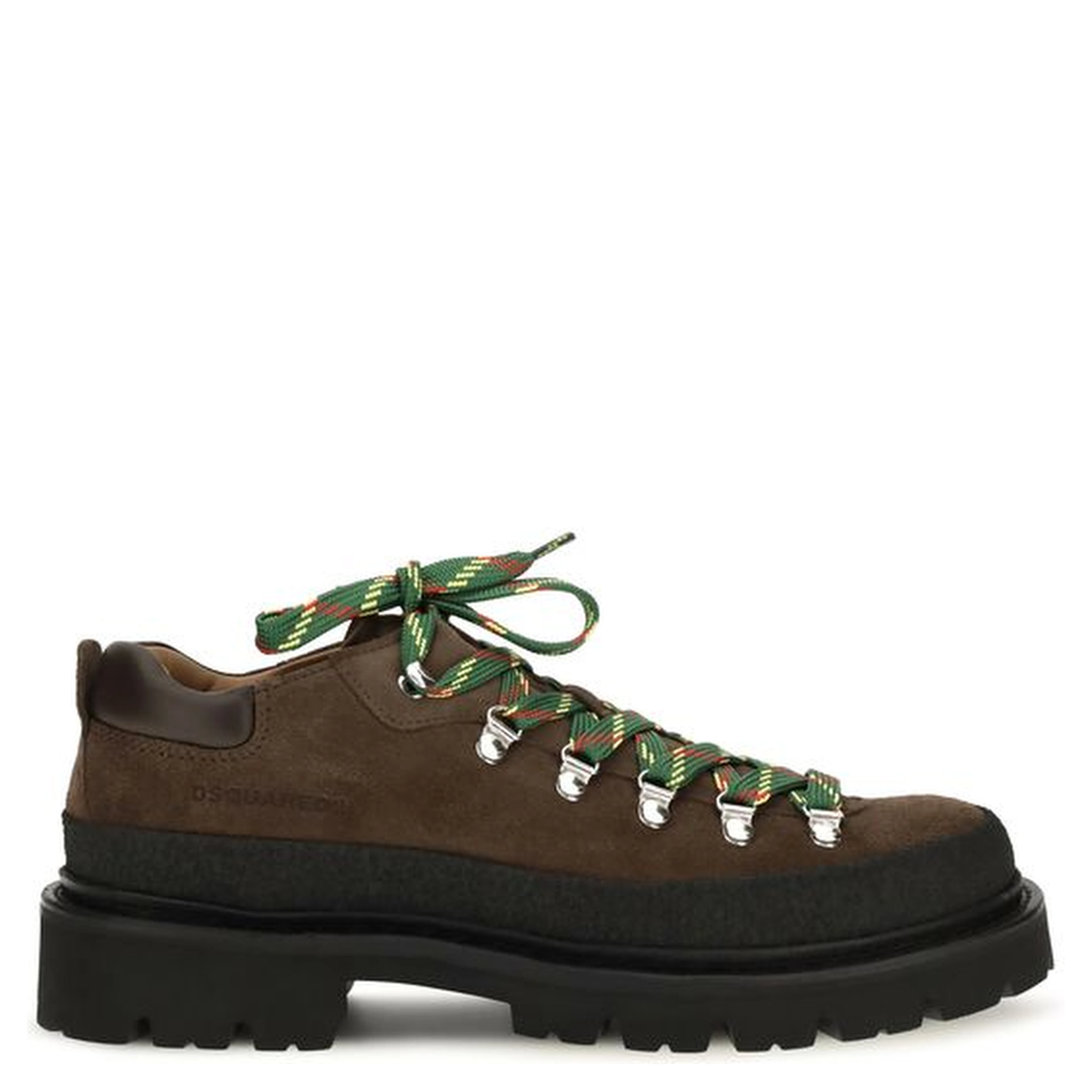 Brown Calf Leather Bos Taurus Lace-Up Boots