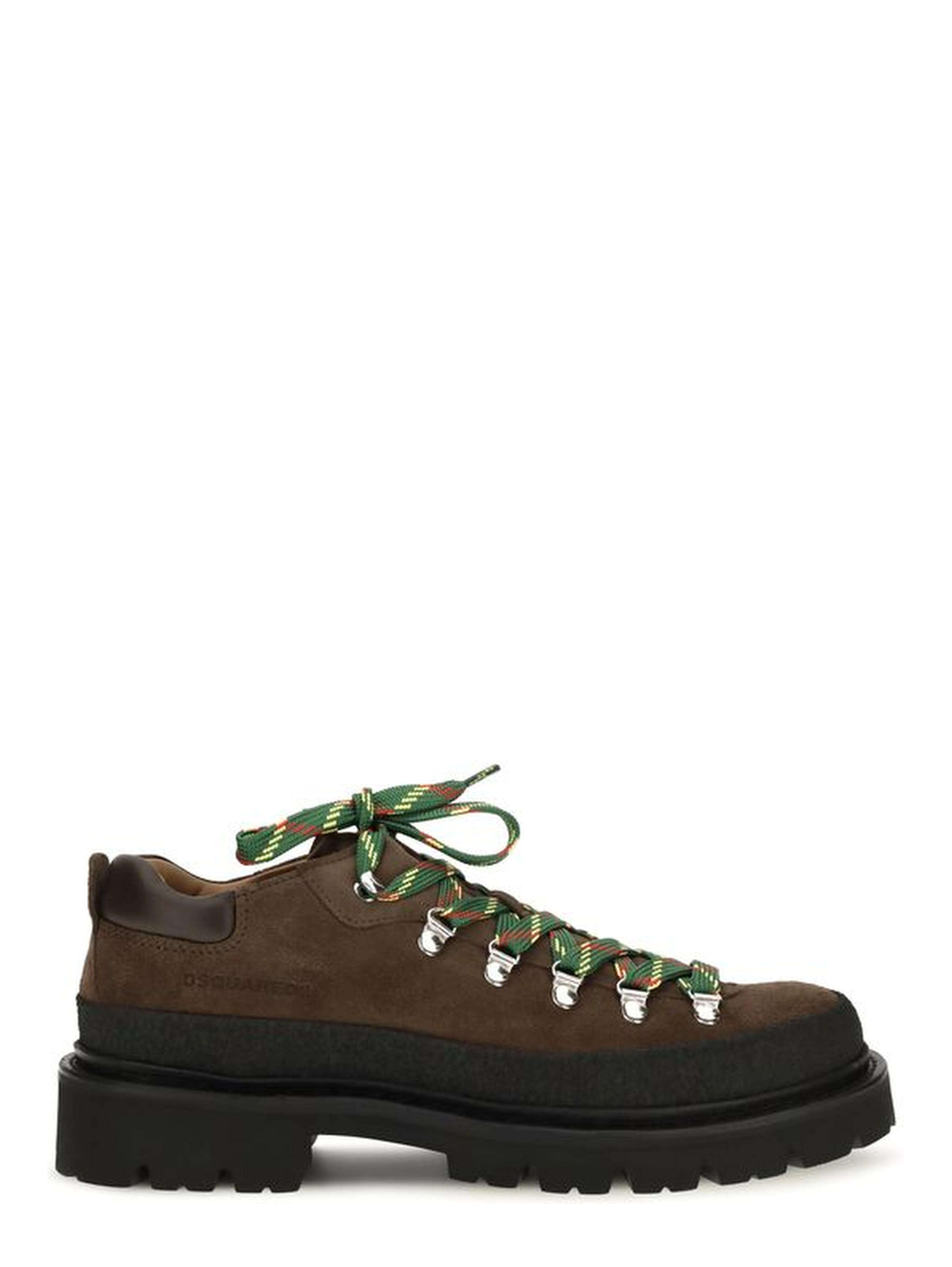 Brown Calf Leather Bos Taurus Lace-Up Boots
