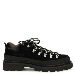 Black Calf Leather Bos Taurus Athletic Sneakers