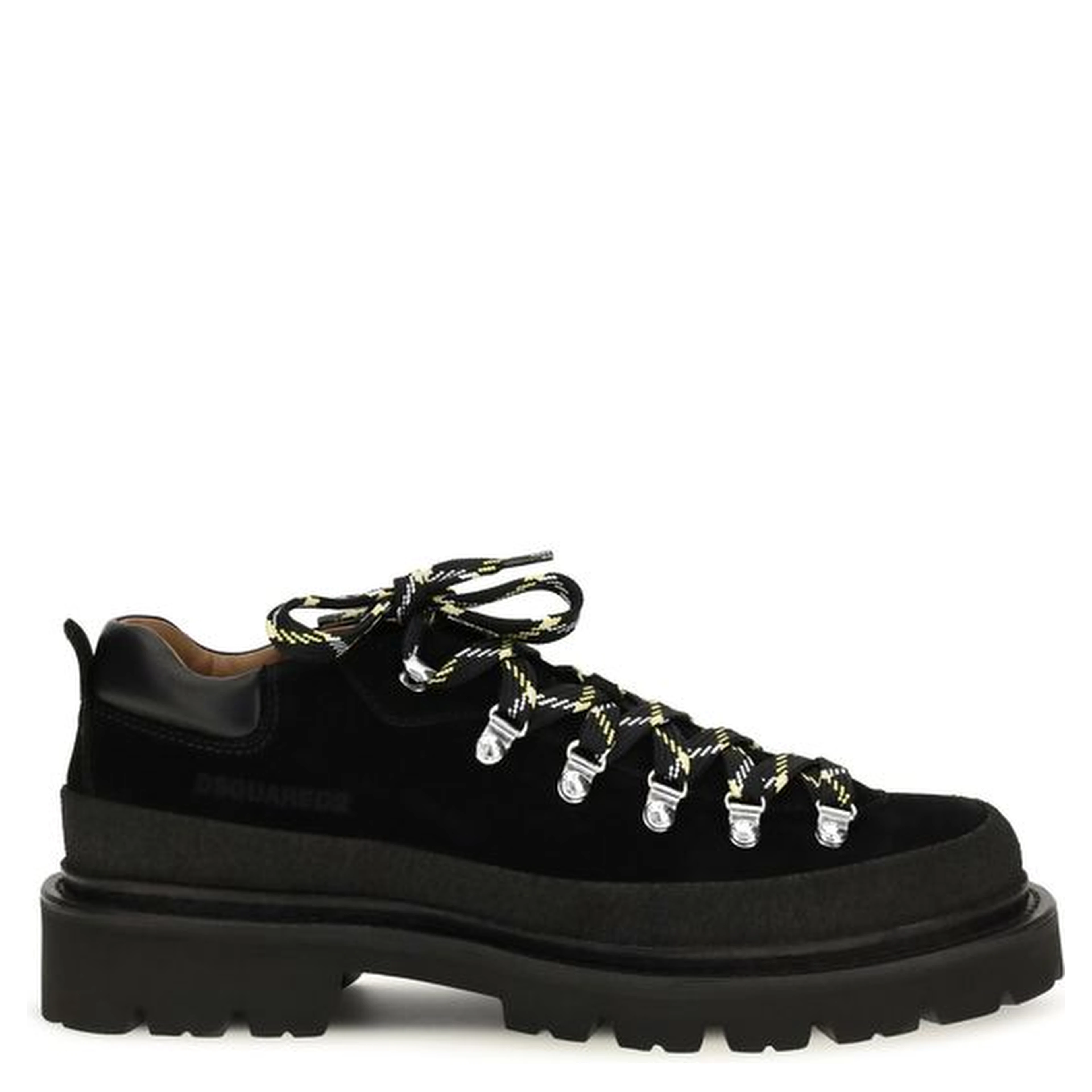 Black Calf Leather Bos Taurus Athletic Sneakers