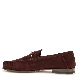 Bordeaux Calf Leather Bos Taurus Slip-On Loafers