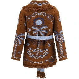 Brown Wool Oves Aries Cardigan