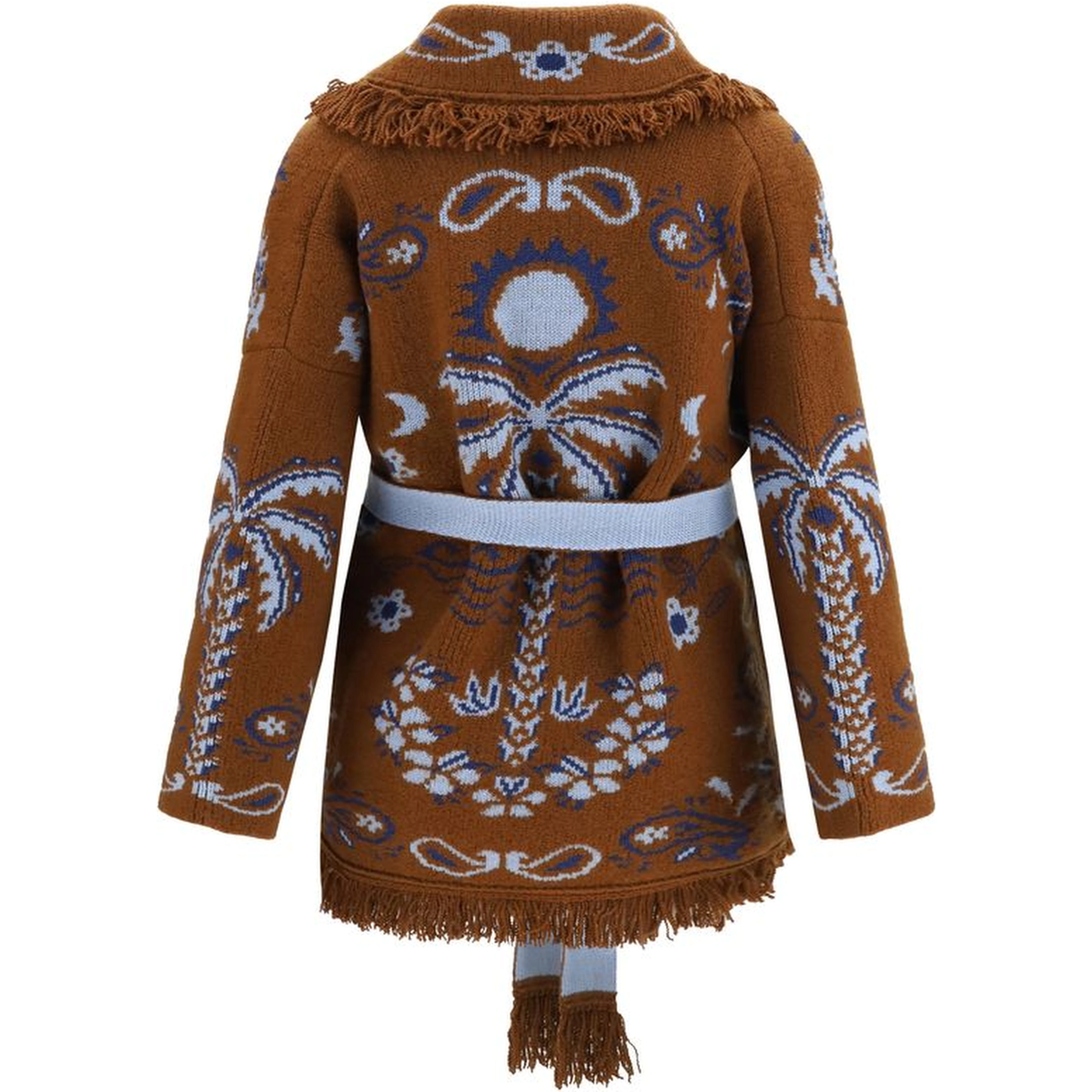 Brown Wool Oves Aries Cardigan