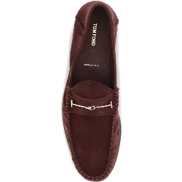 Bordeaux Calf Leather Bos Taurus Slip-On Loafers