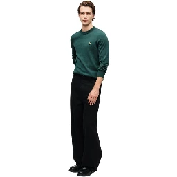 Green Cotton Sweater