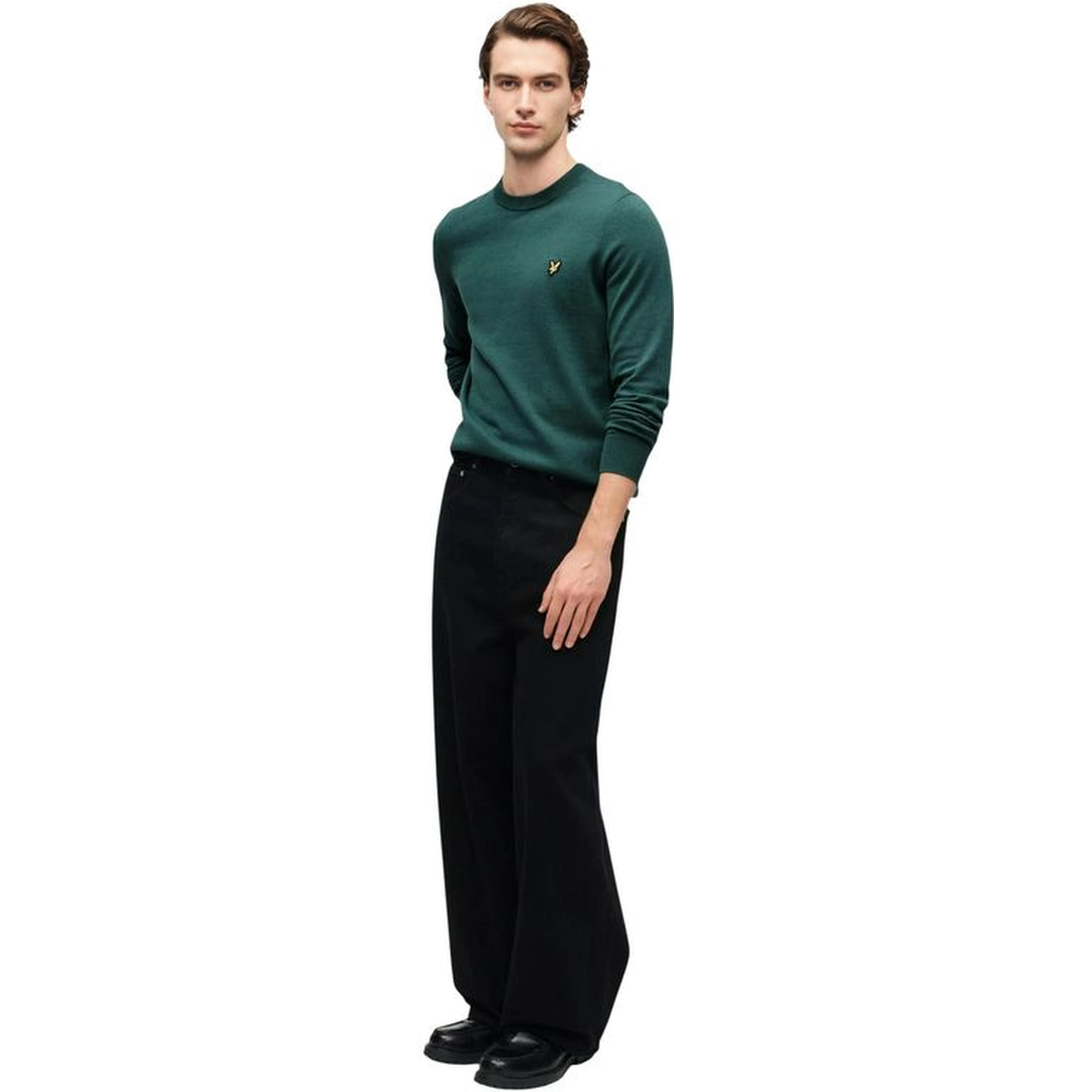 Green Cotton Sweater