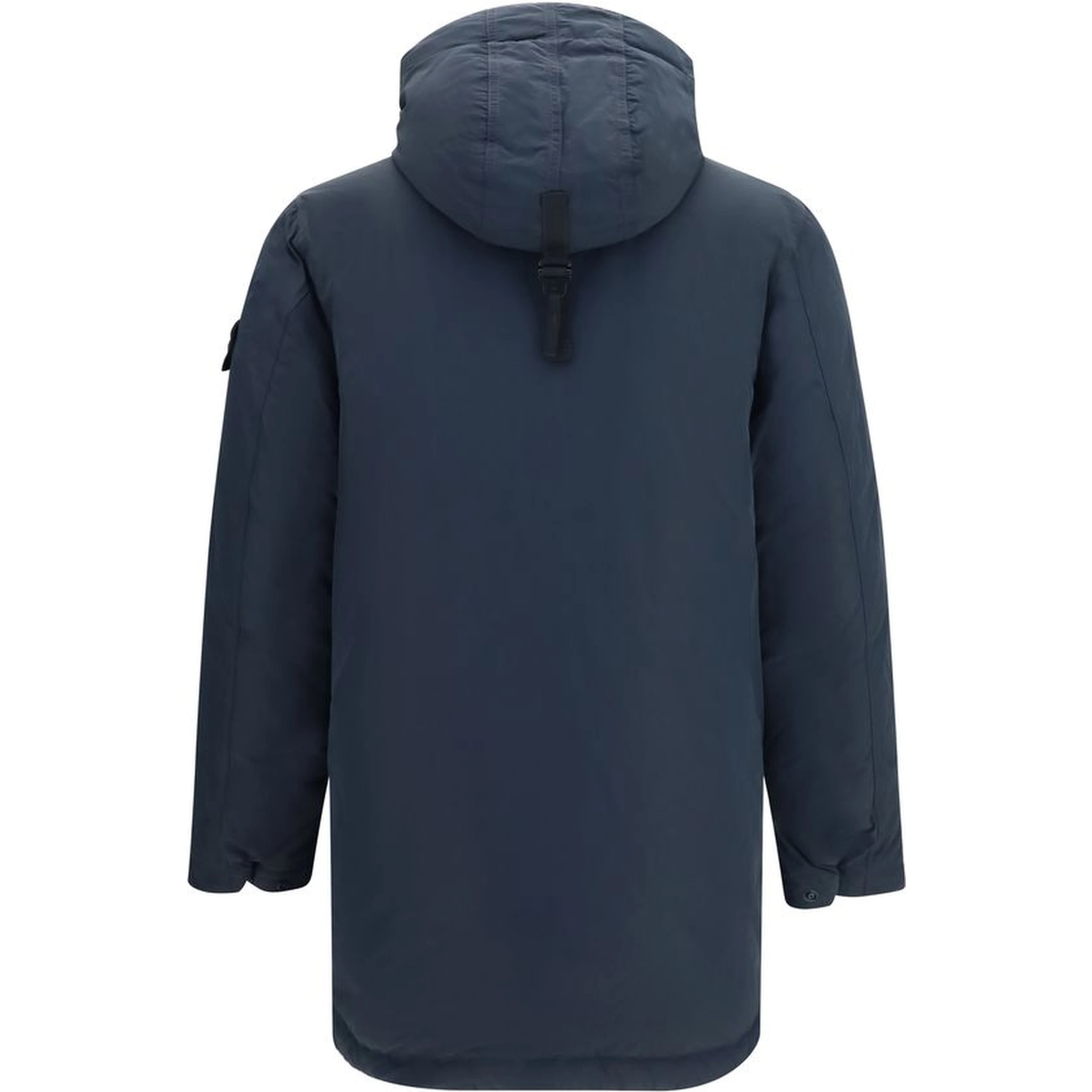 Blue Polyester Coat