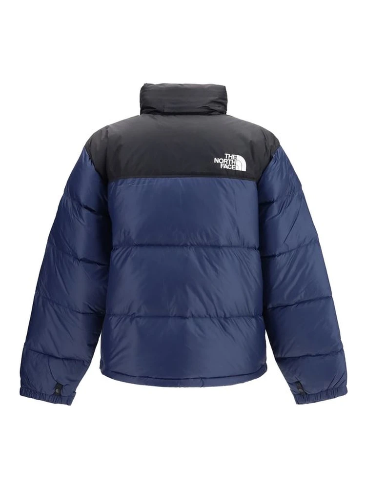 Blue Nylon Full-Length Jacket alternative