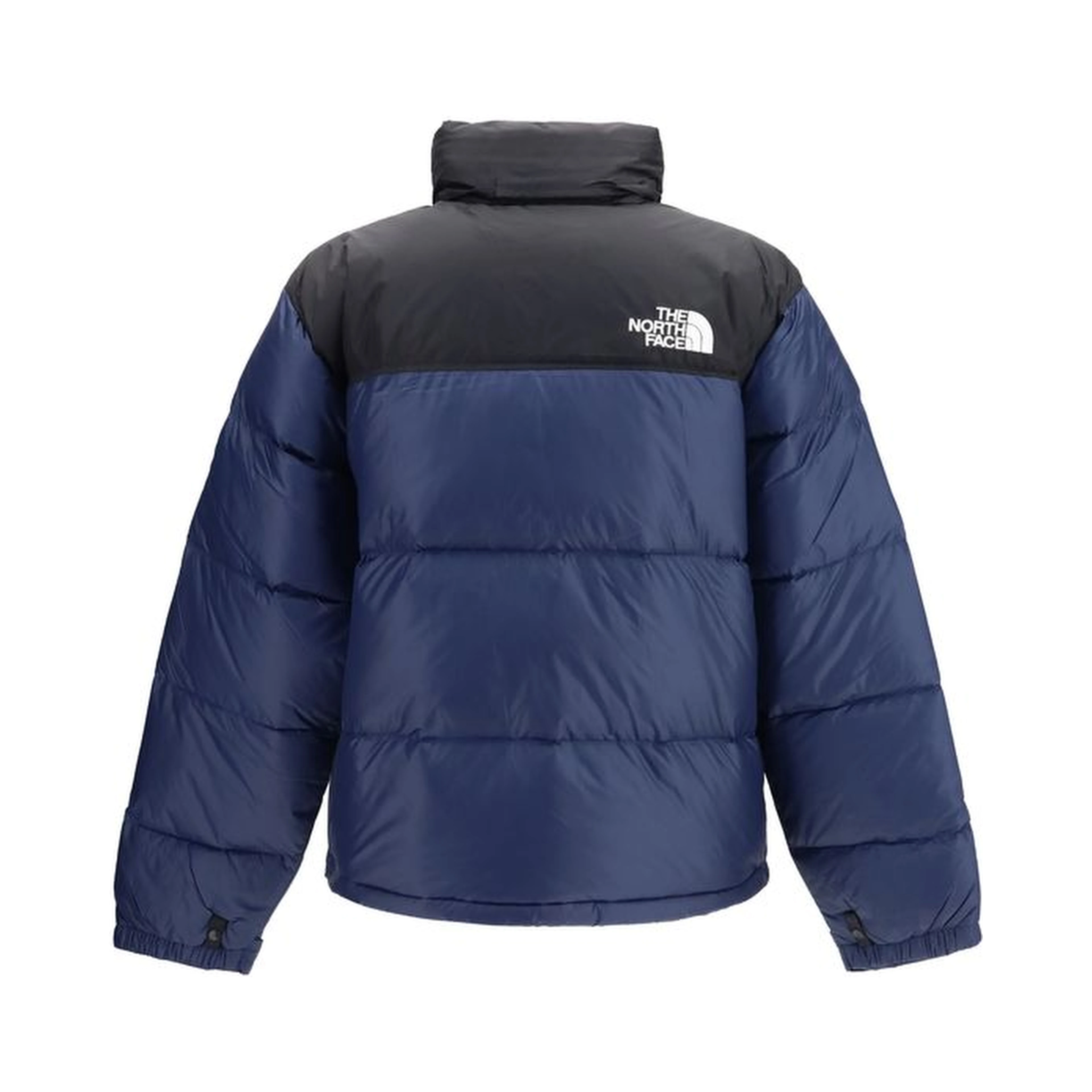 Blue Nylon Full-Length Jacket